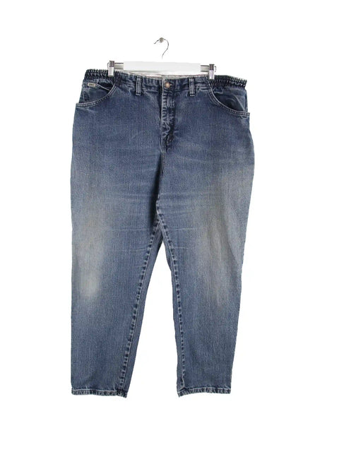 Lee Damen Side Elastic Jeans Blau W38