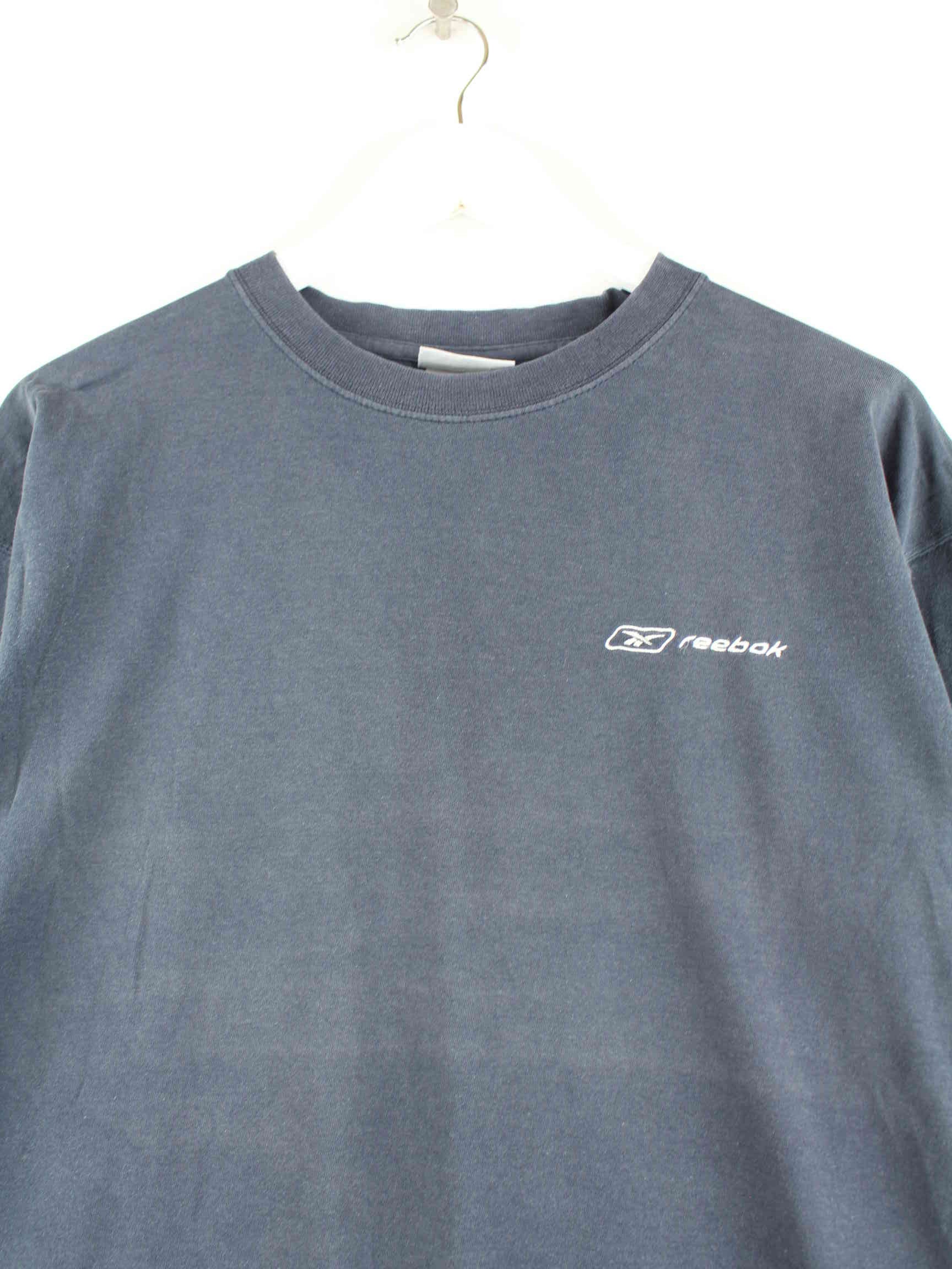 Reebok y2k Basic T-Shirt Blau S (detail image 1)