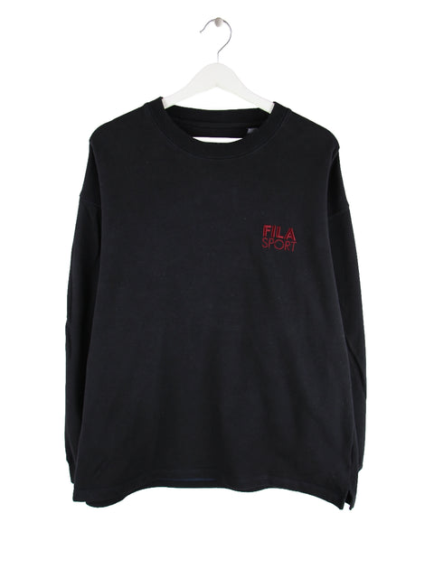 Fila Sport 00s Sweater Schwarz XL