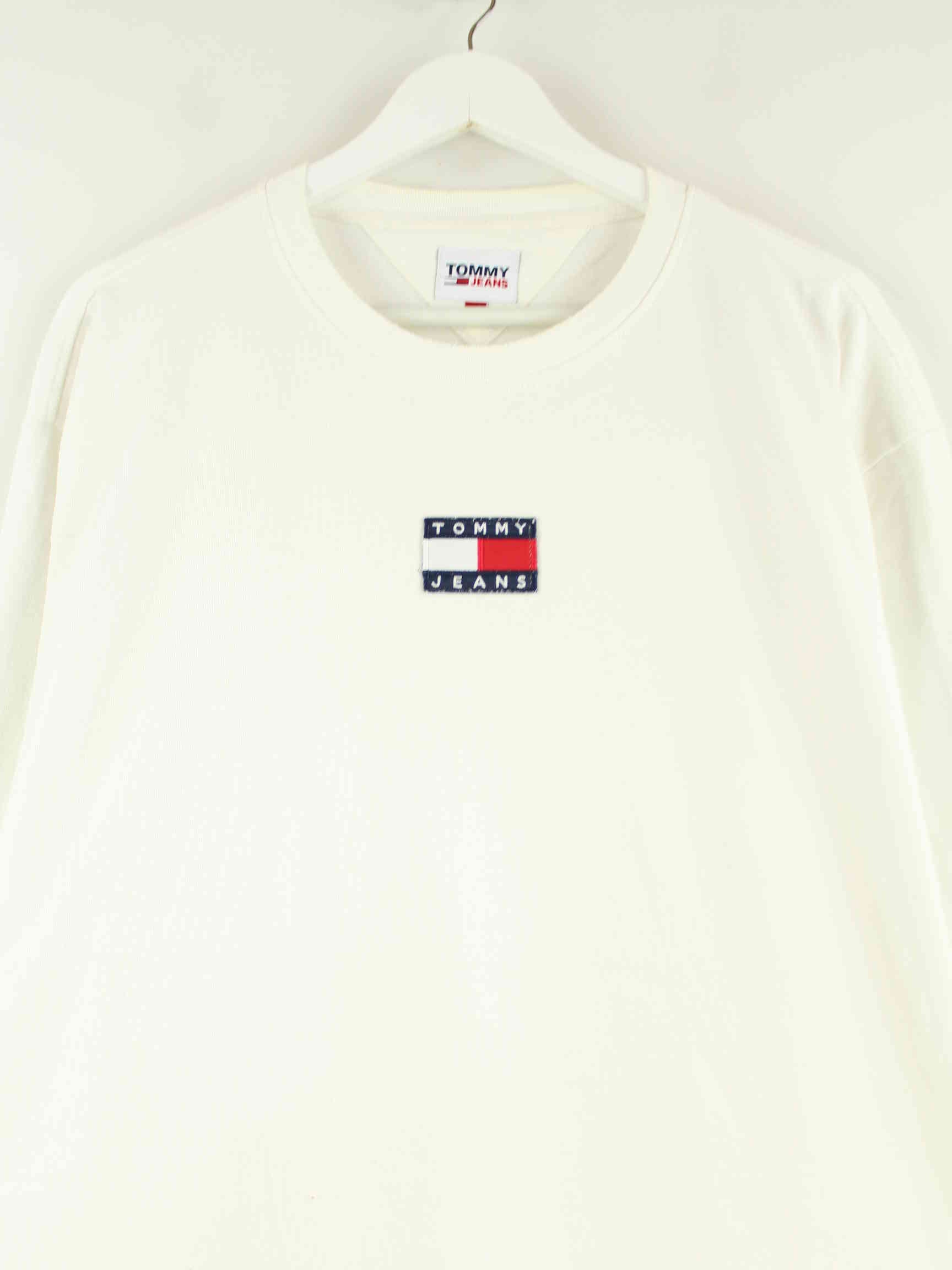 Tommy Hilfiger Embroidered Sweater Weiß XXL (detail image 1)