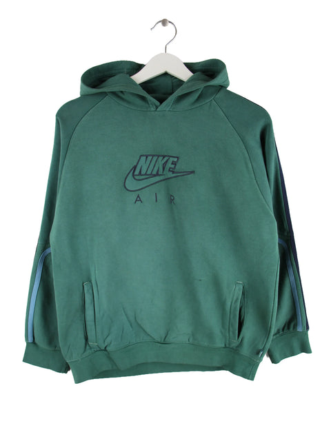 Nike Air Damen 00s Big Logo Hoodie Grün XS