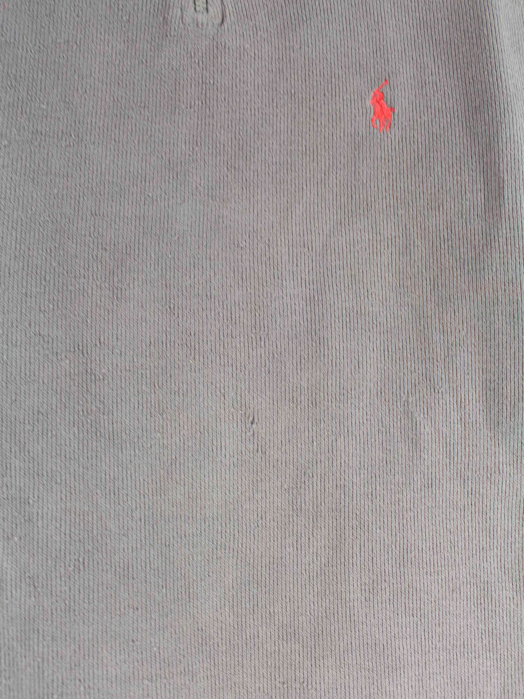 Ralph Lauren 90s Vintage Half Zip Sweater Braun M (detail image 3)