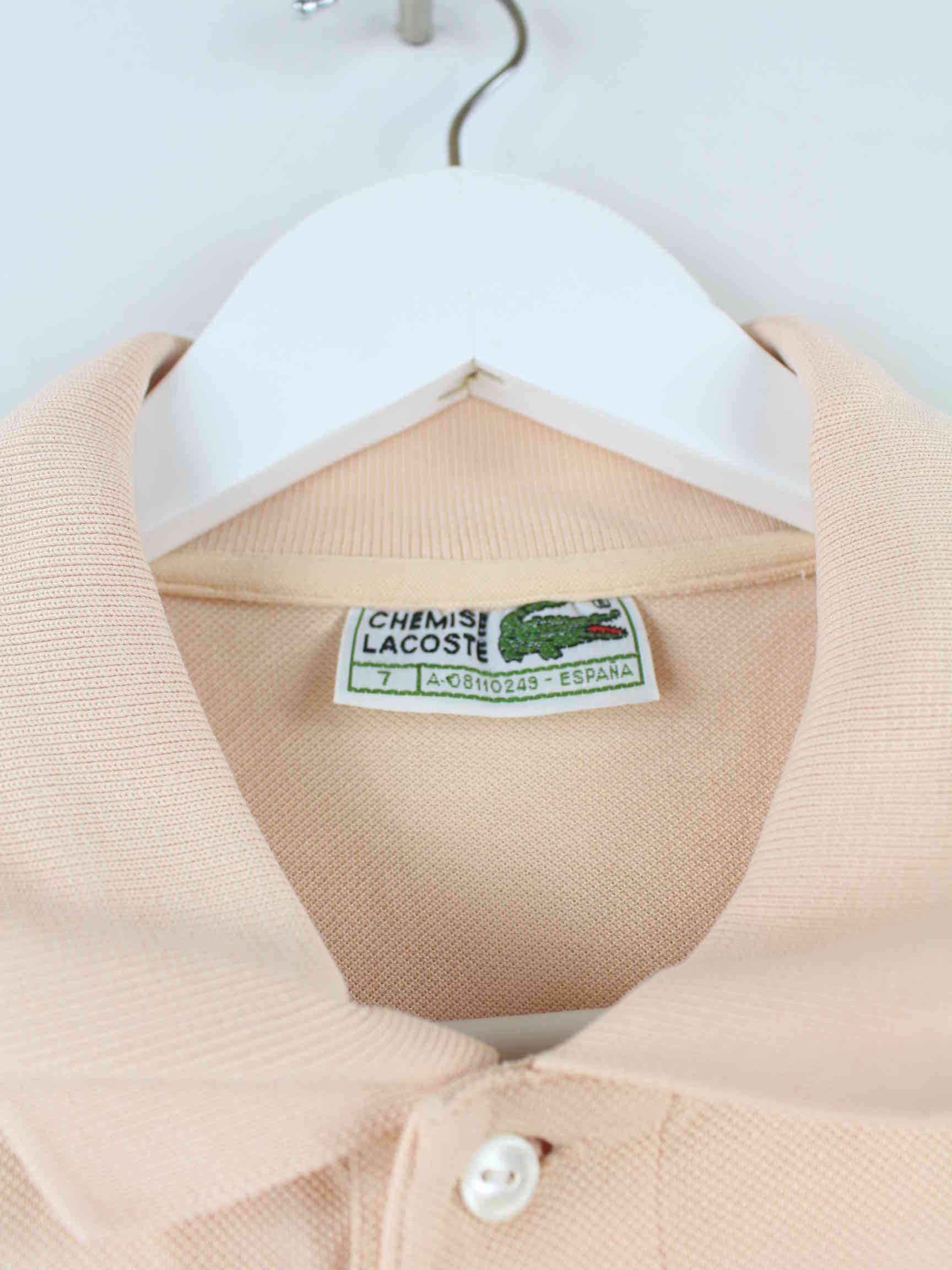 Lacoste 90s Vintage Polo Pink XL (detail image 2)