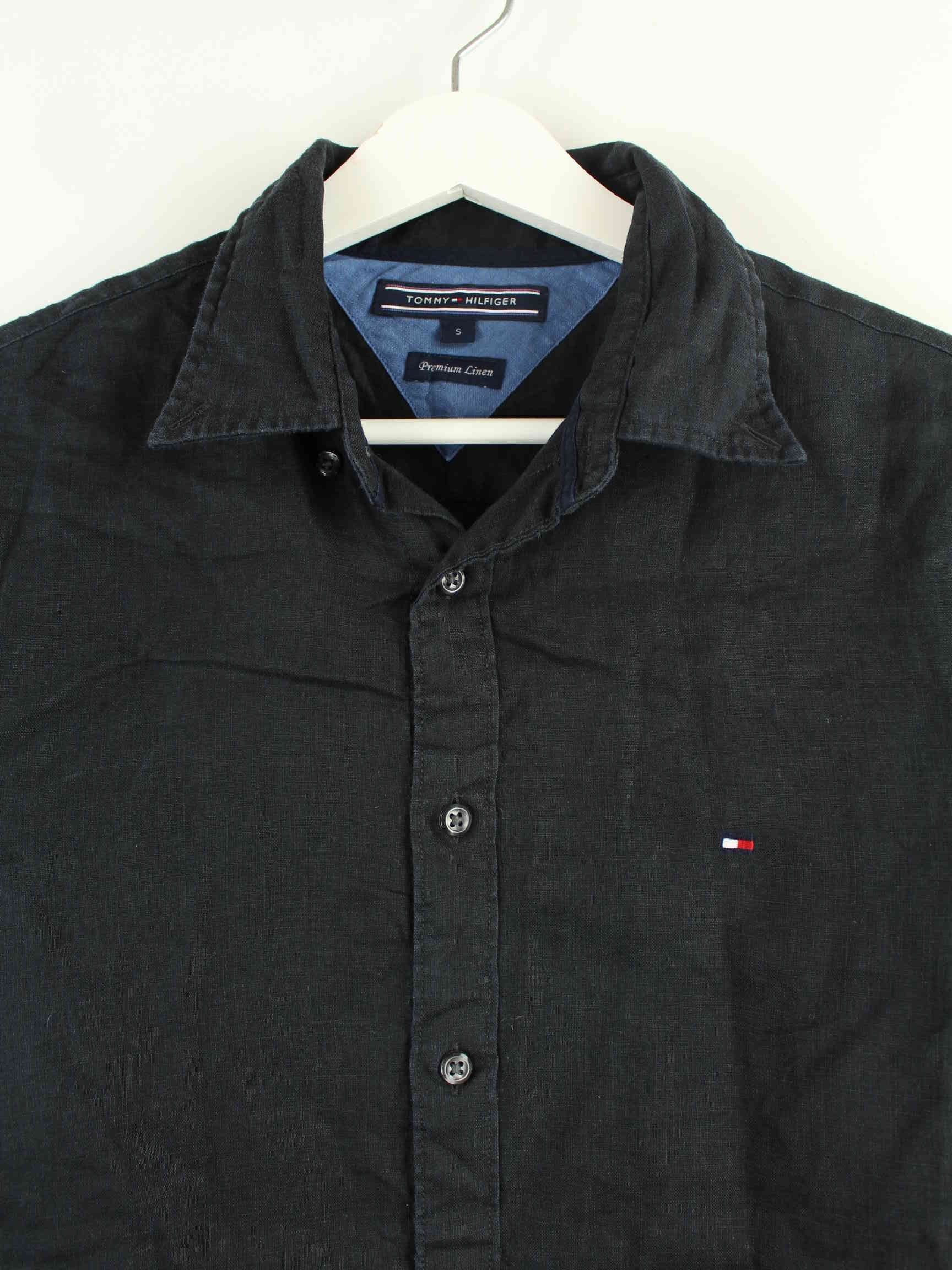 Tommy Hilfiger y2k Basic Hemd Schwarz S (detail image 1)