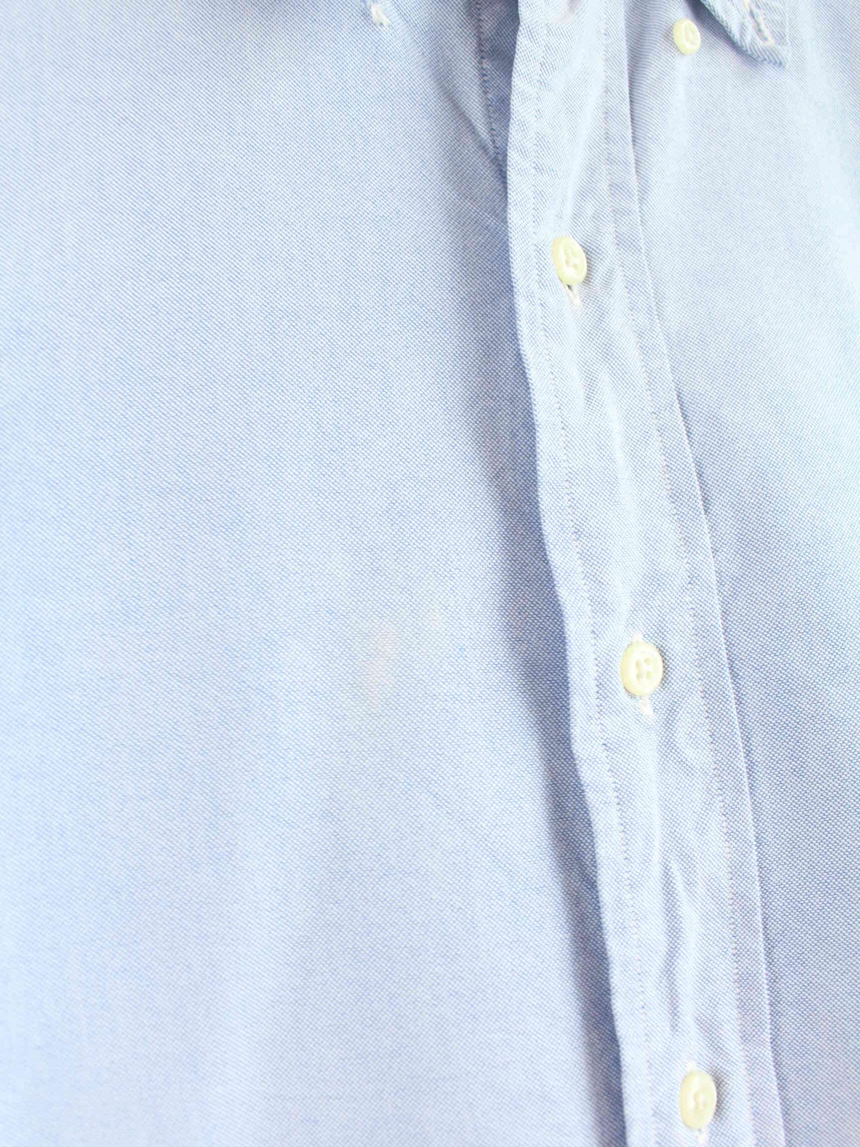 Ralph Lauren 90s Vintage Yarmouth Hemd Blau XXL (detail image 4)