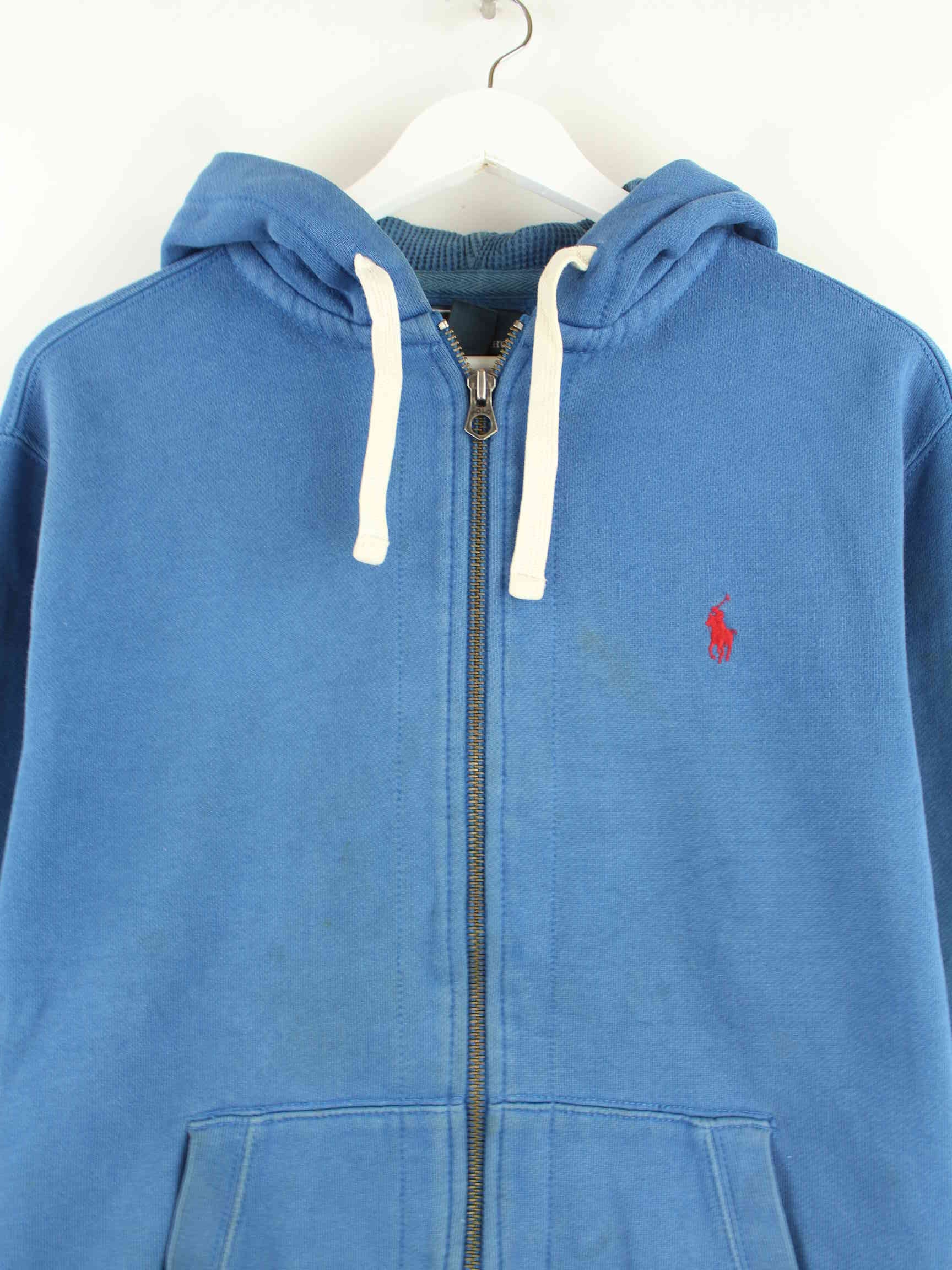 Ralph Lauren Basic Zip Hoodie Blau L (detail image 1)