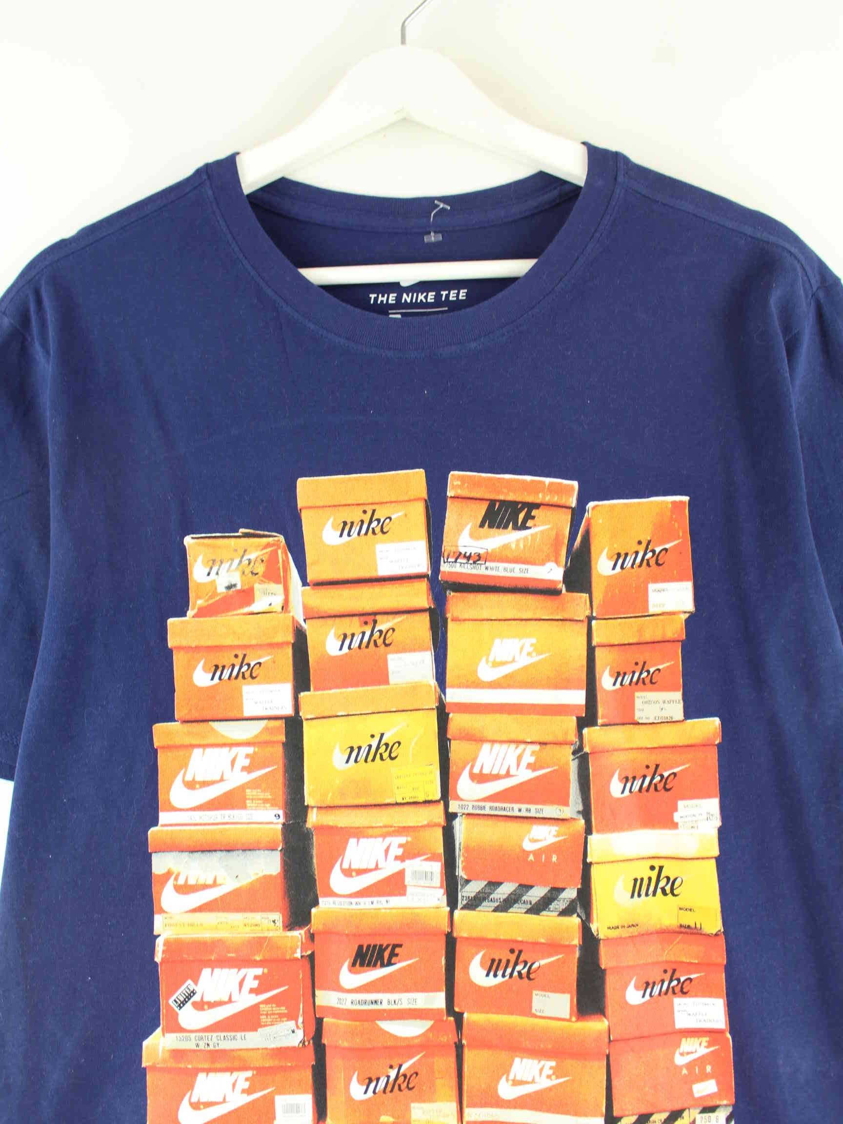 Nike Shoe Box Print T-Shirt Blau M (detail image 1)
