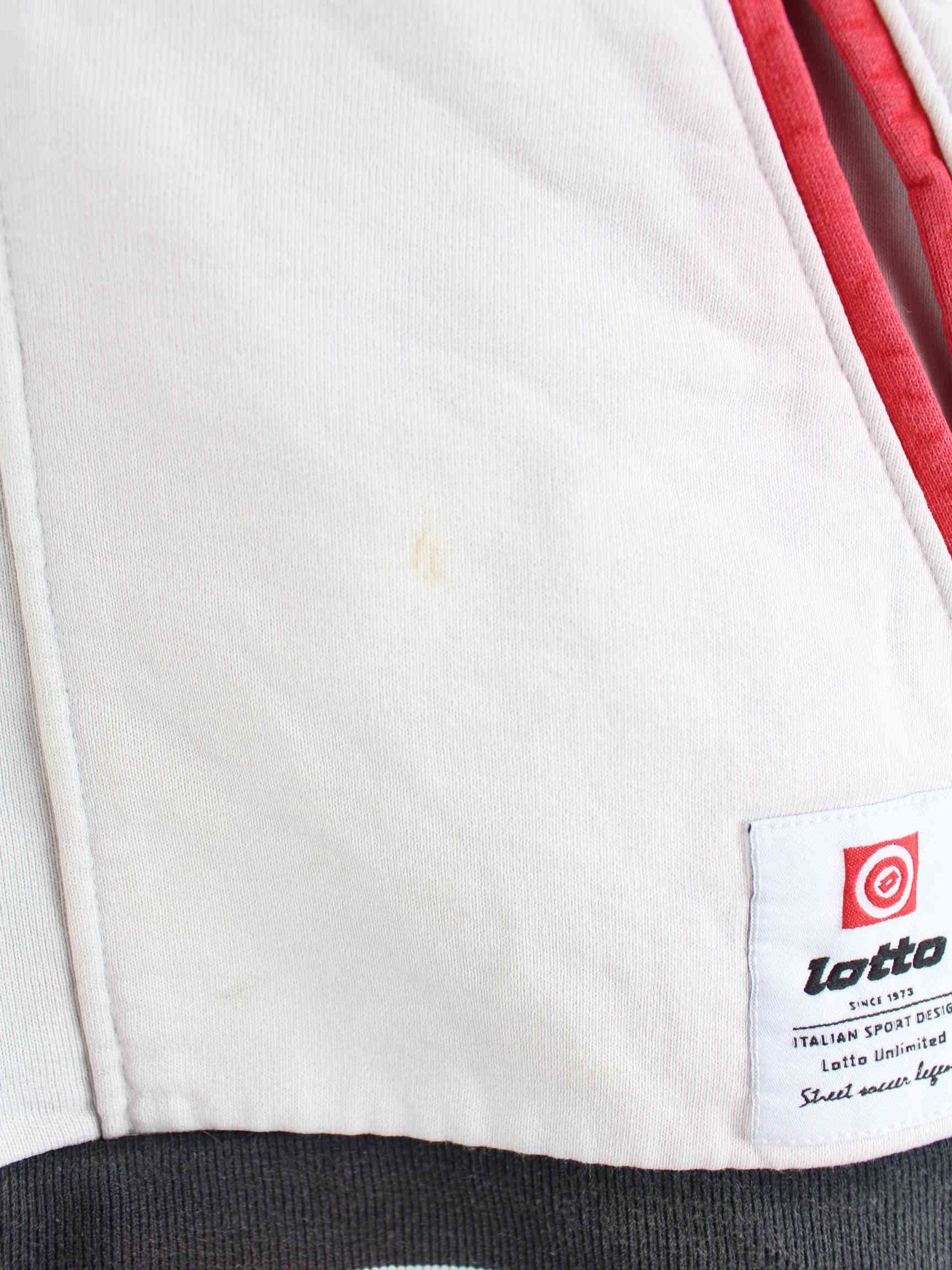 Lotto Embroidered Zip Hoodie Weiß L (detail image 2)