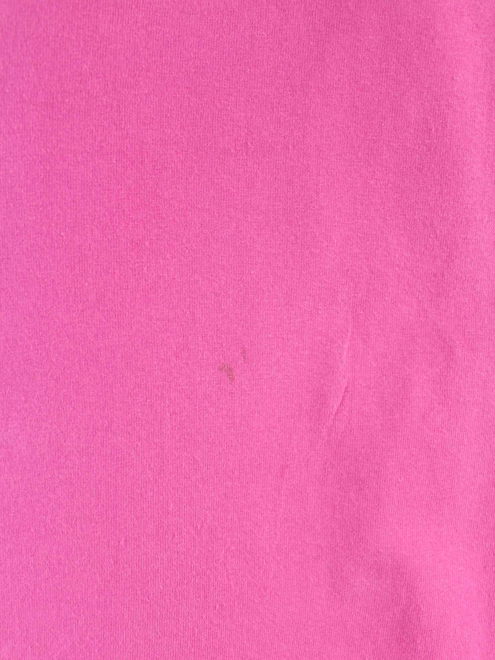 Champion y2k Embroidered Heavy T-Shirt Pink L (detail image 5)