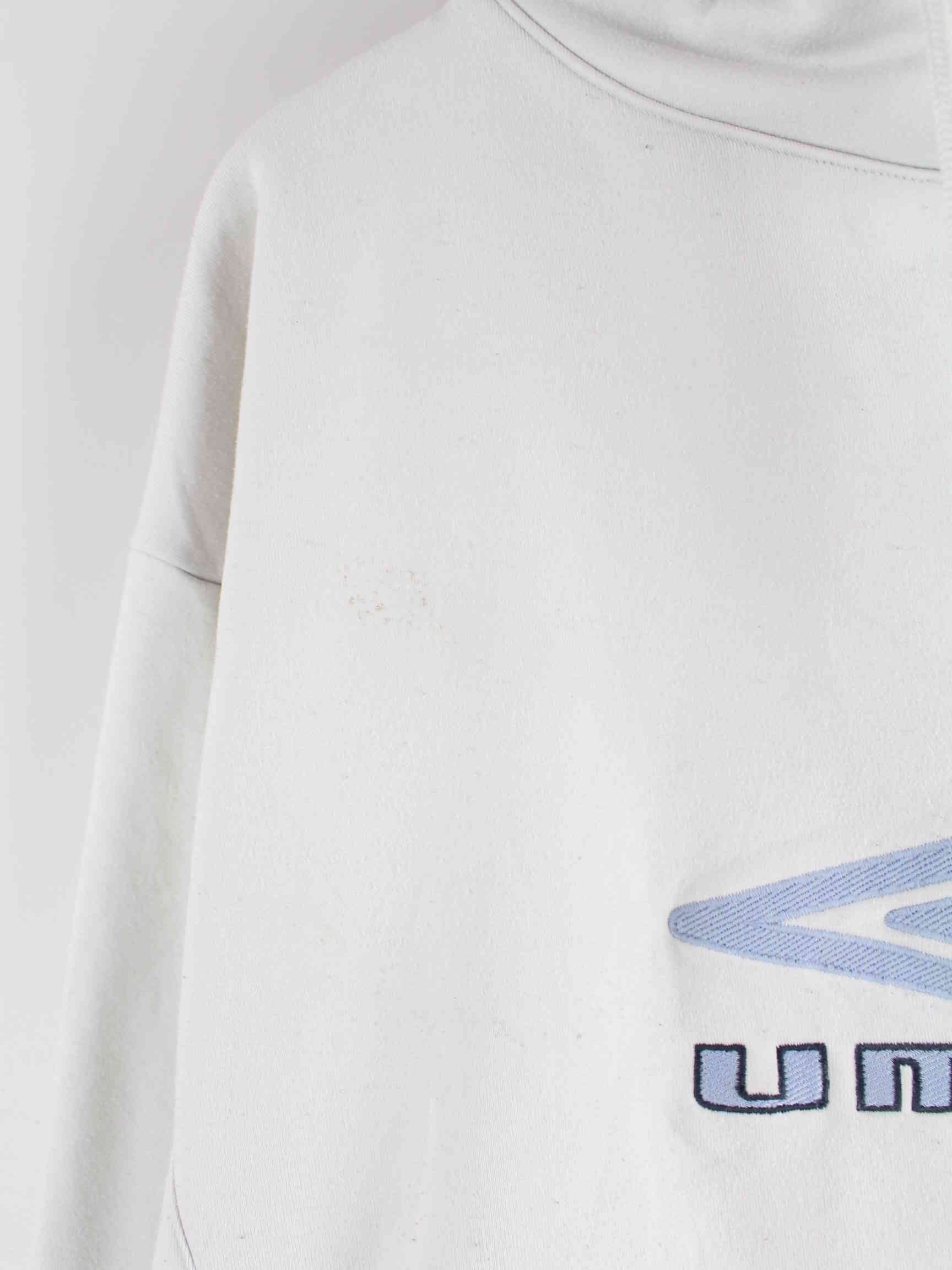 Umbro 90s Vintage Embroidered Hoodie Weiß XL (detail image 2)