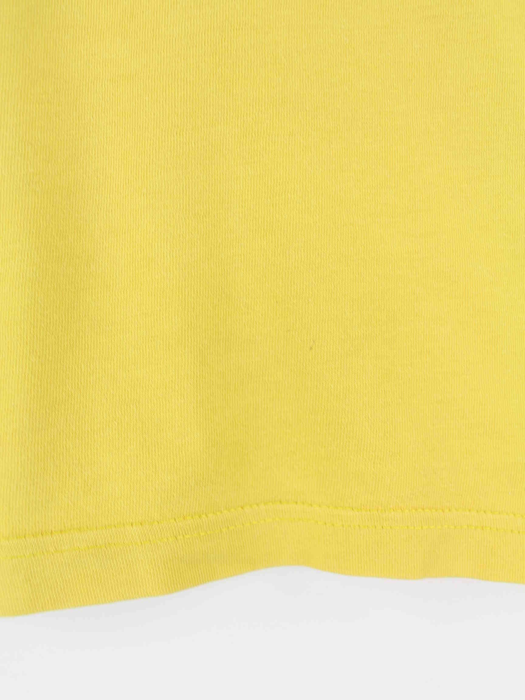 Nike Damen 90s Vintage Swoosh T-Shirt Gelb XS (detail image 8)