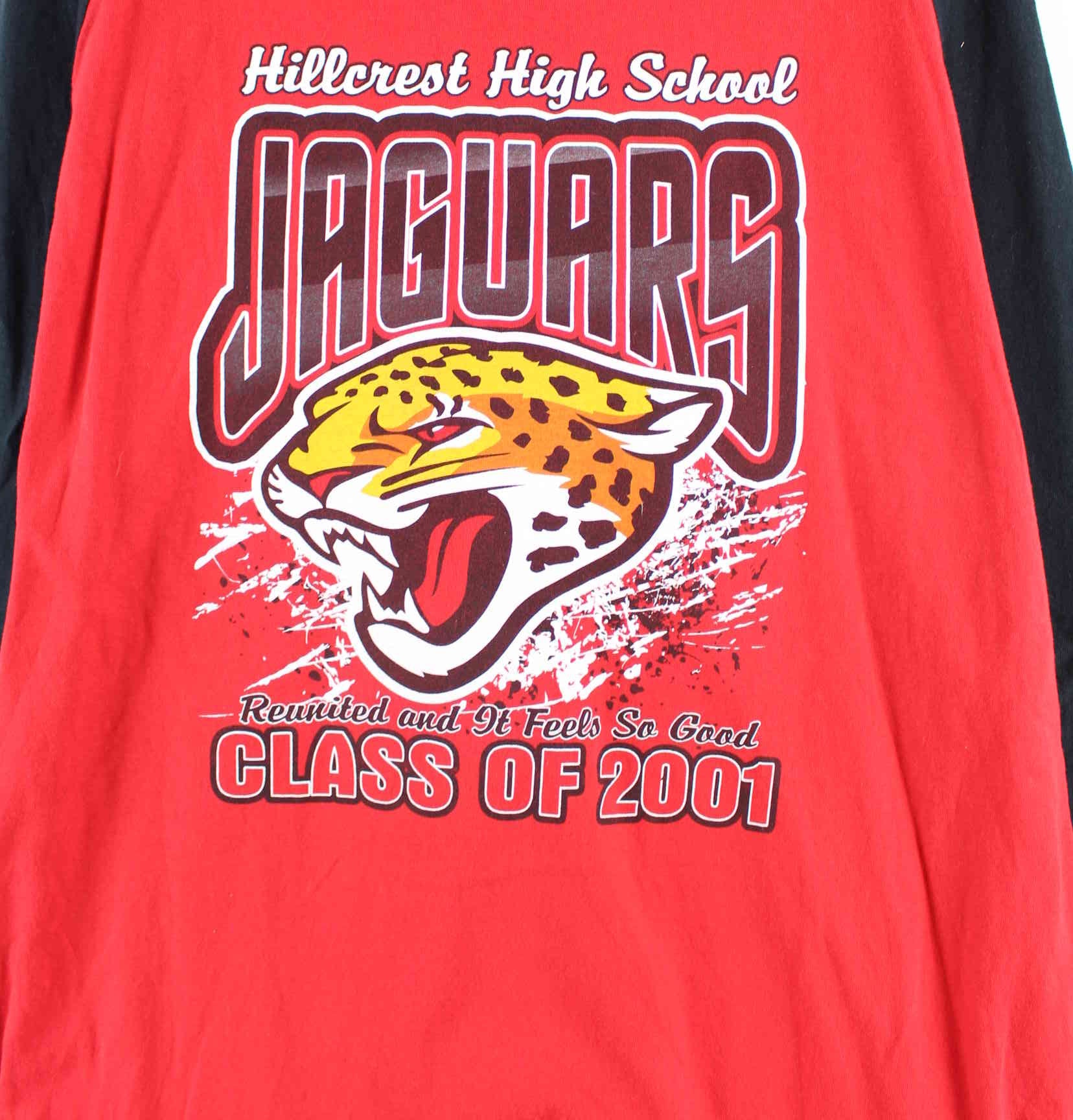 Champion Damen Jaguars Print Sweatshirt Rot XL (detail image 1)