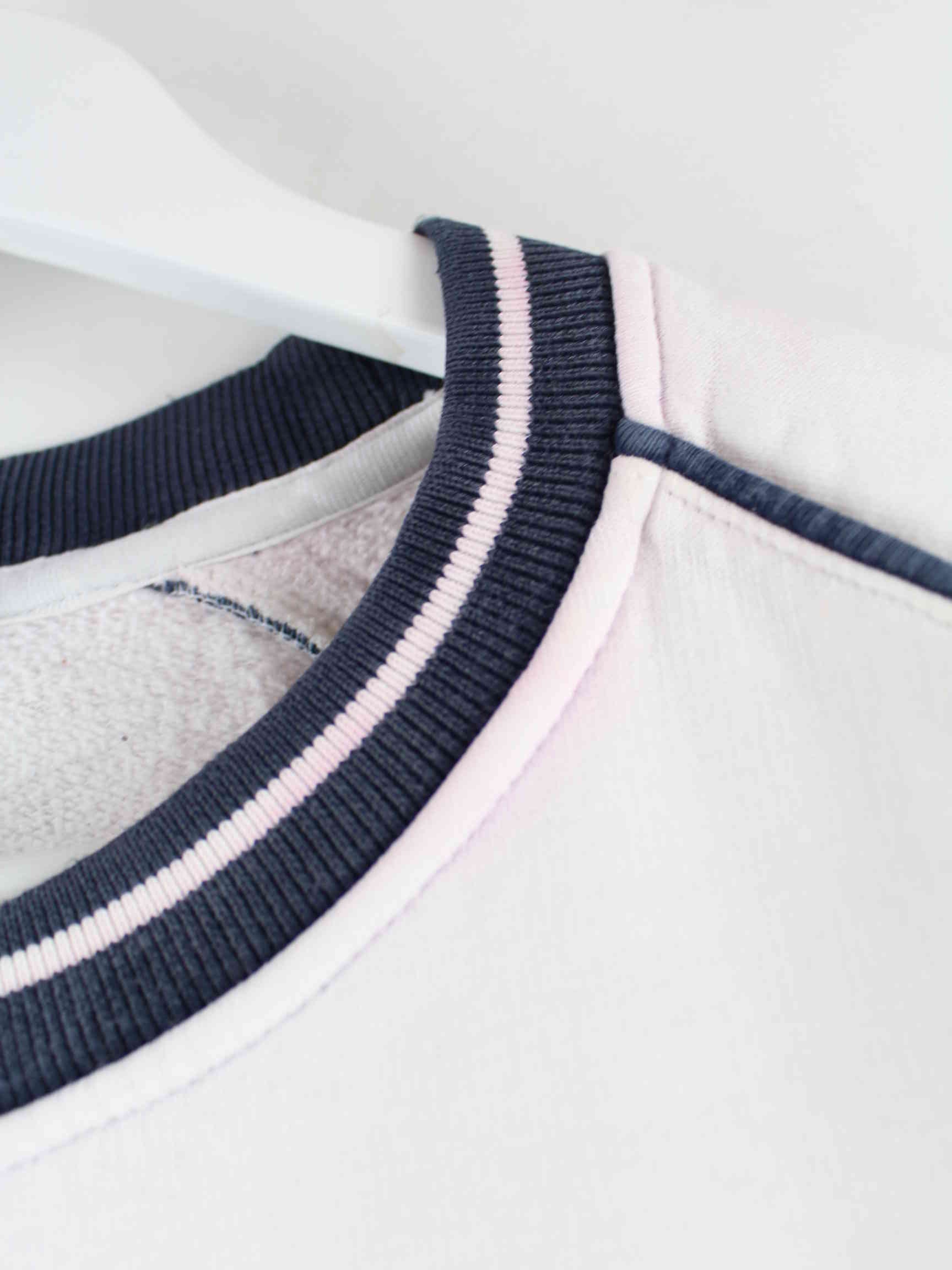 Nike y2k Big Logo Embroidered Sweater Weiß L (detail image 3)