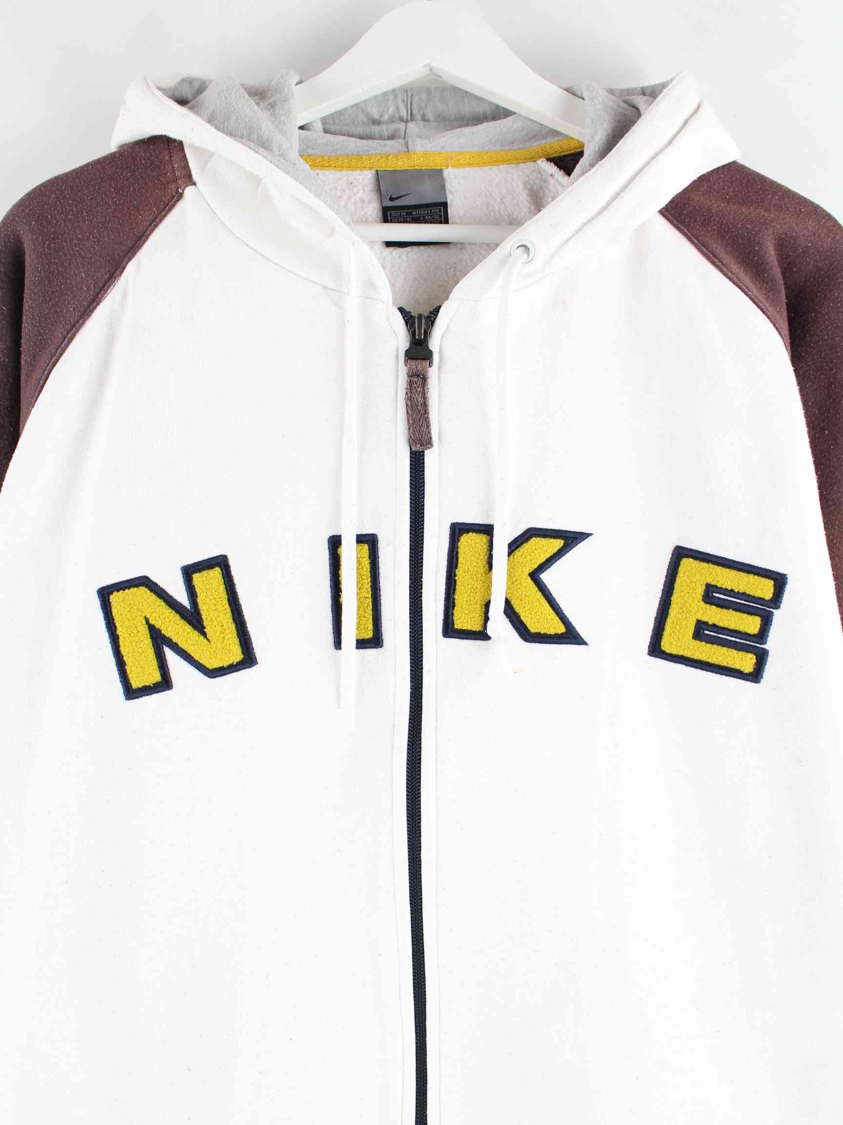 Nike 00s Spellout Embroidered Zip Hoodie Mehrfarbig M (detail image 1)