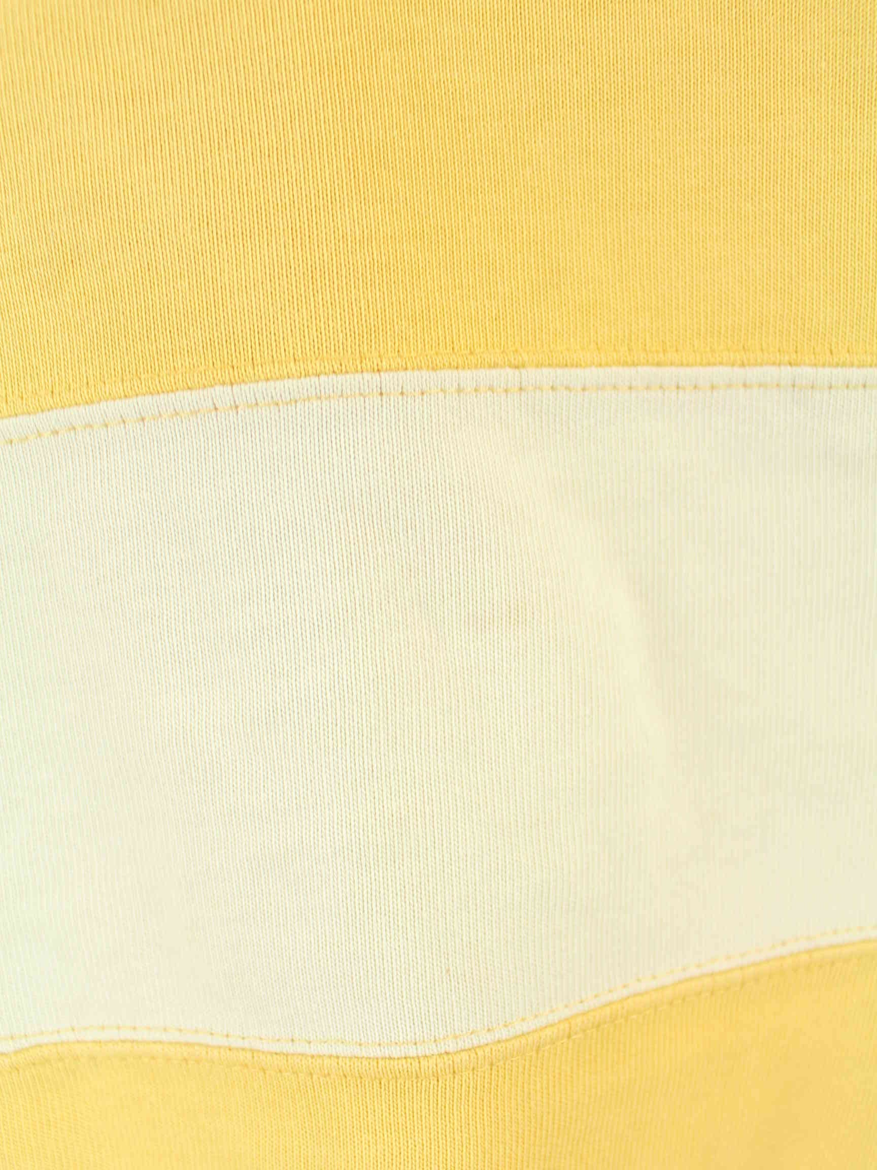 Ralph Lauren 00s Embroidered Langarm Polo Gelb L (detail image 3)