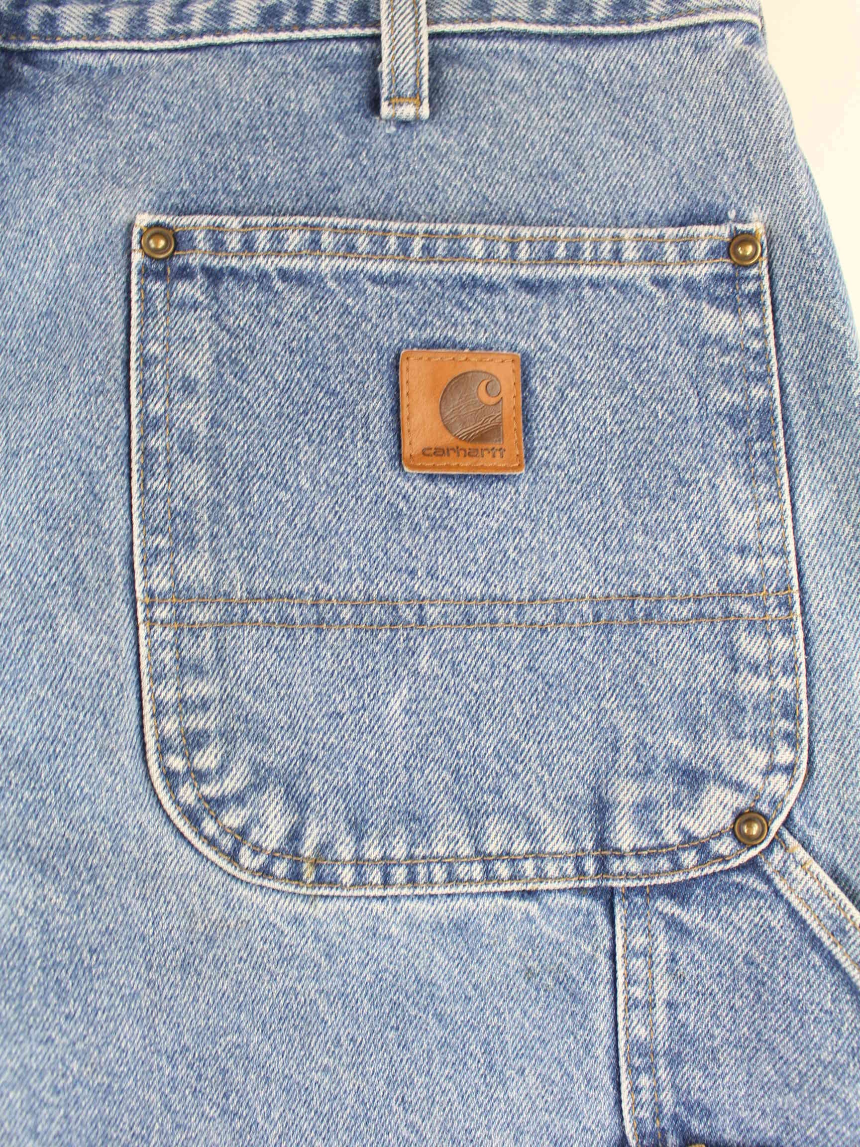 Carhartt y2k Carpenter Jeans Blau W34 L32 (detail image 7)