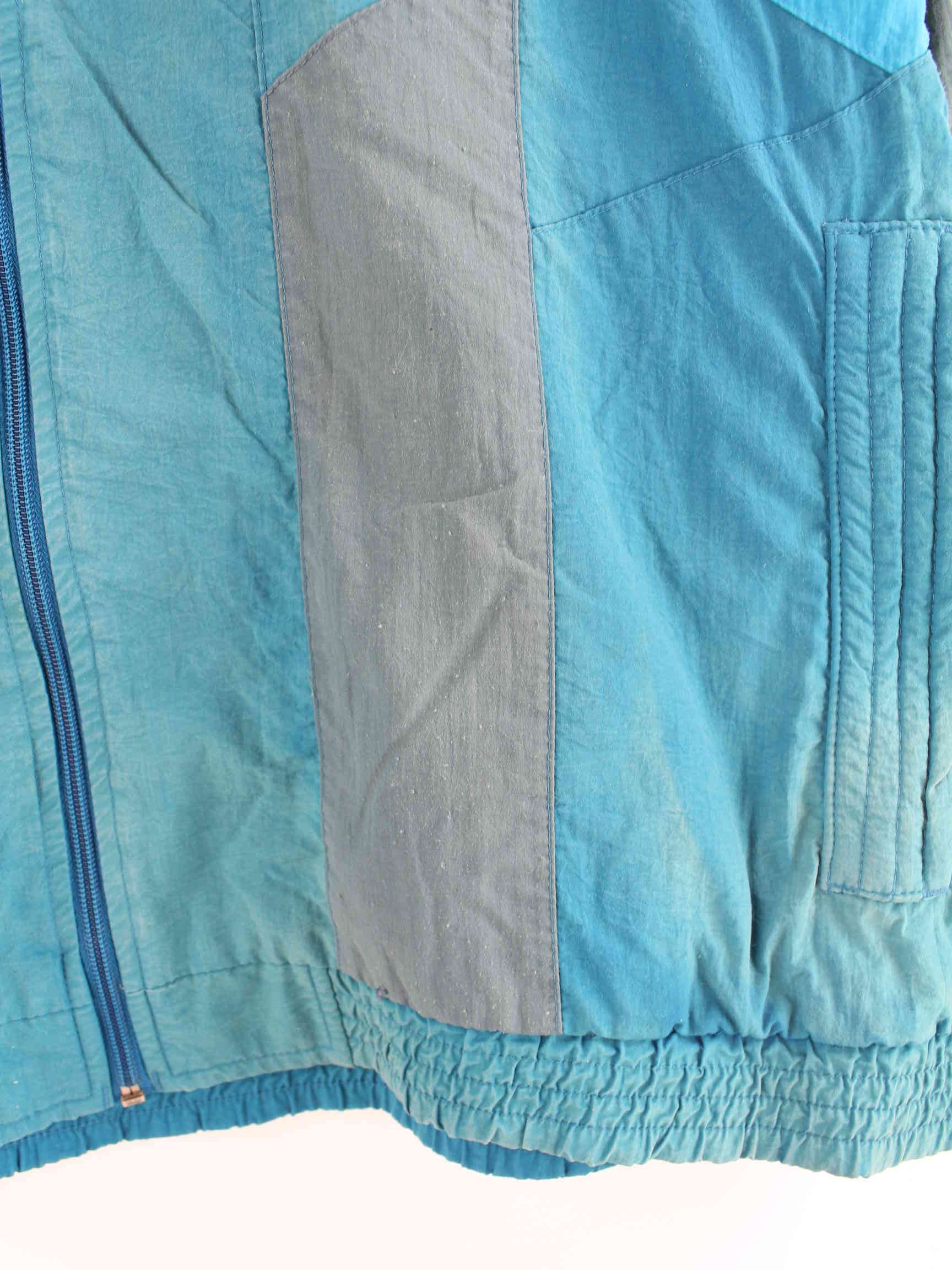 Lotto 80s Vintage Trainingsjacke Blau XXL (detail image 3)