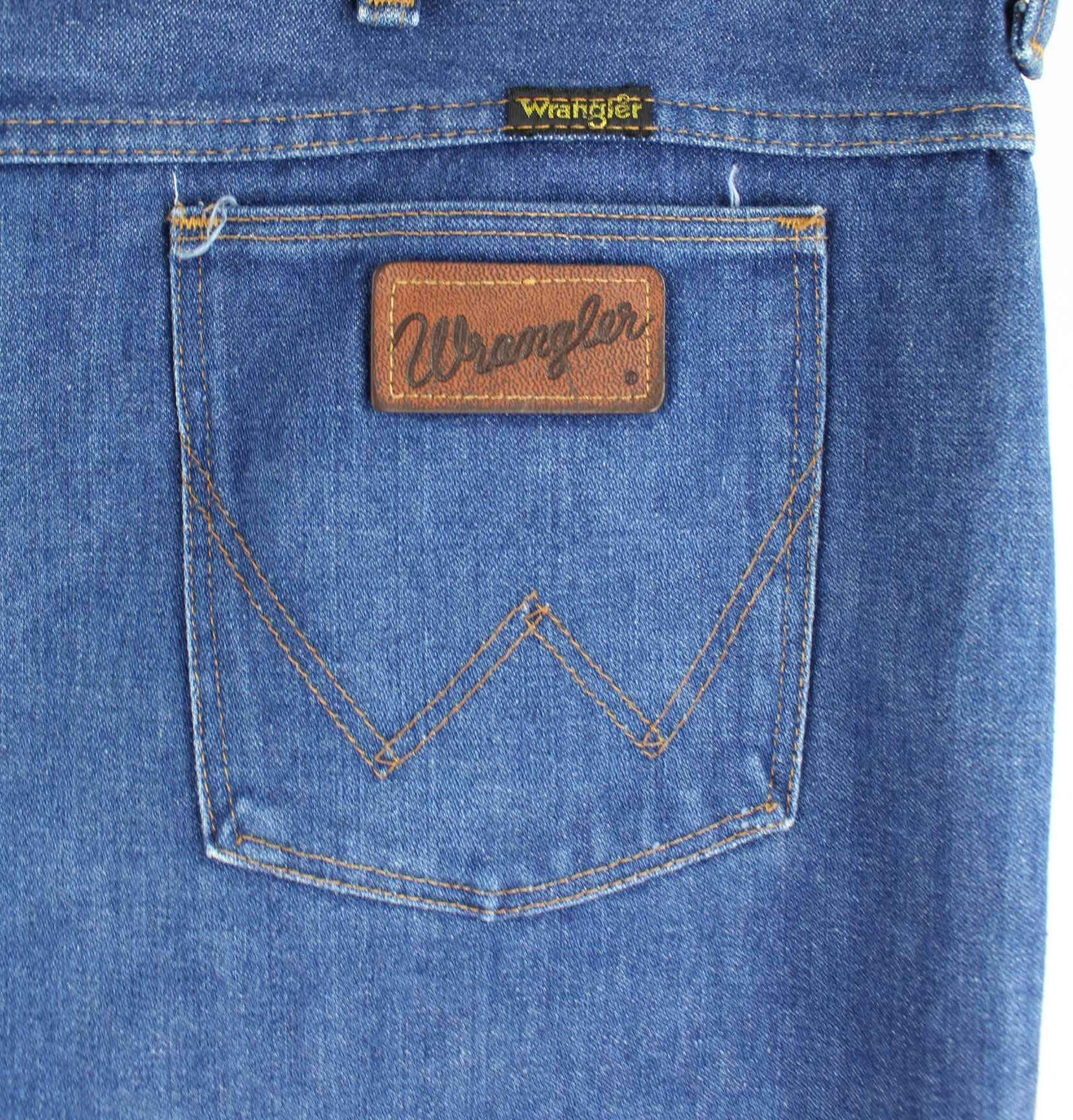 Wrangler 70s Vintage 945 DEN No Fault Jeans Blau W38 L30 (detail image 3)