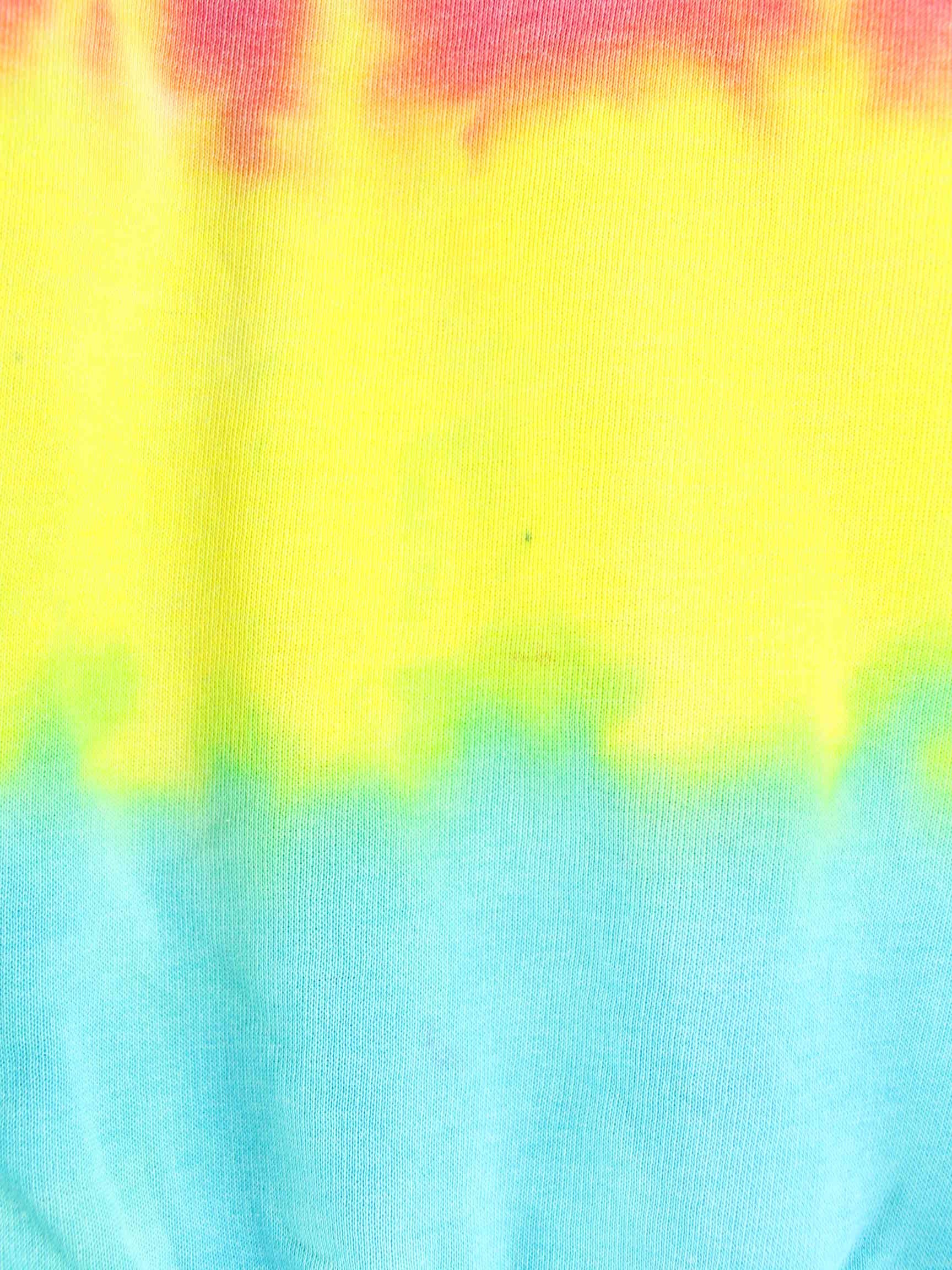 Adidas 90s Vintage Embroidered Tie Dye Sweater Mehrfarbig XS (detail image 9)