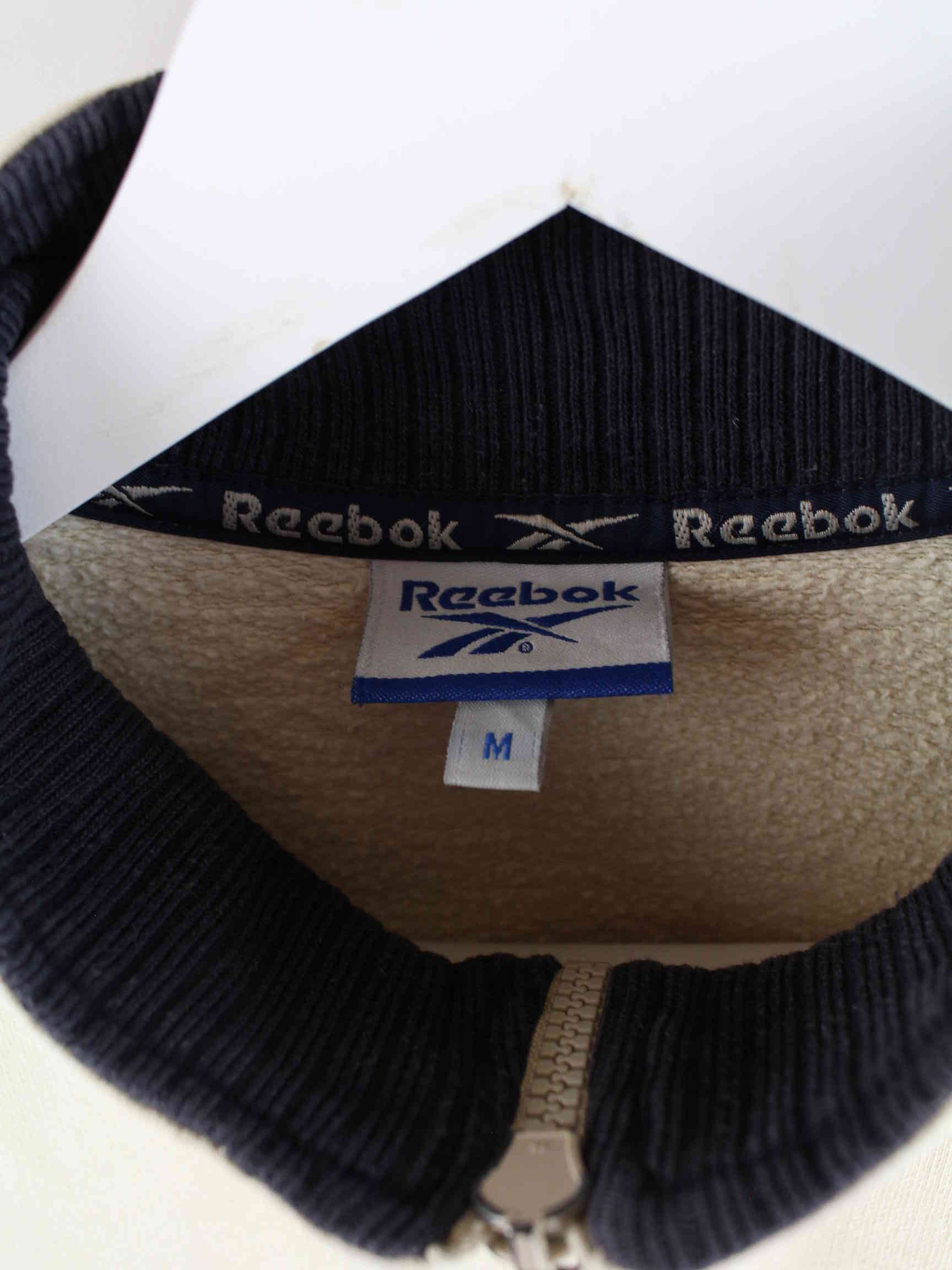 Reebok Damen y2k Sweatjacke Beige XS (detail image 3)