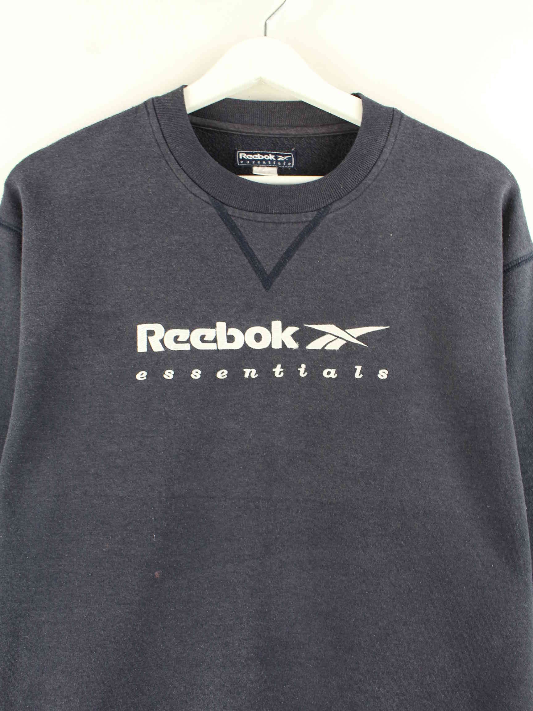 Reebok y2k Embroidered Sweater Blau XS (detail image 1)