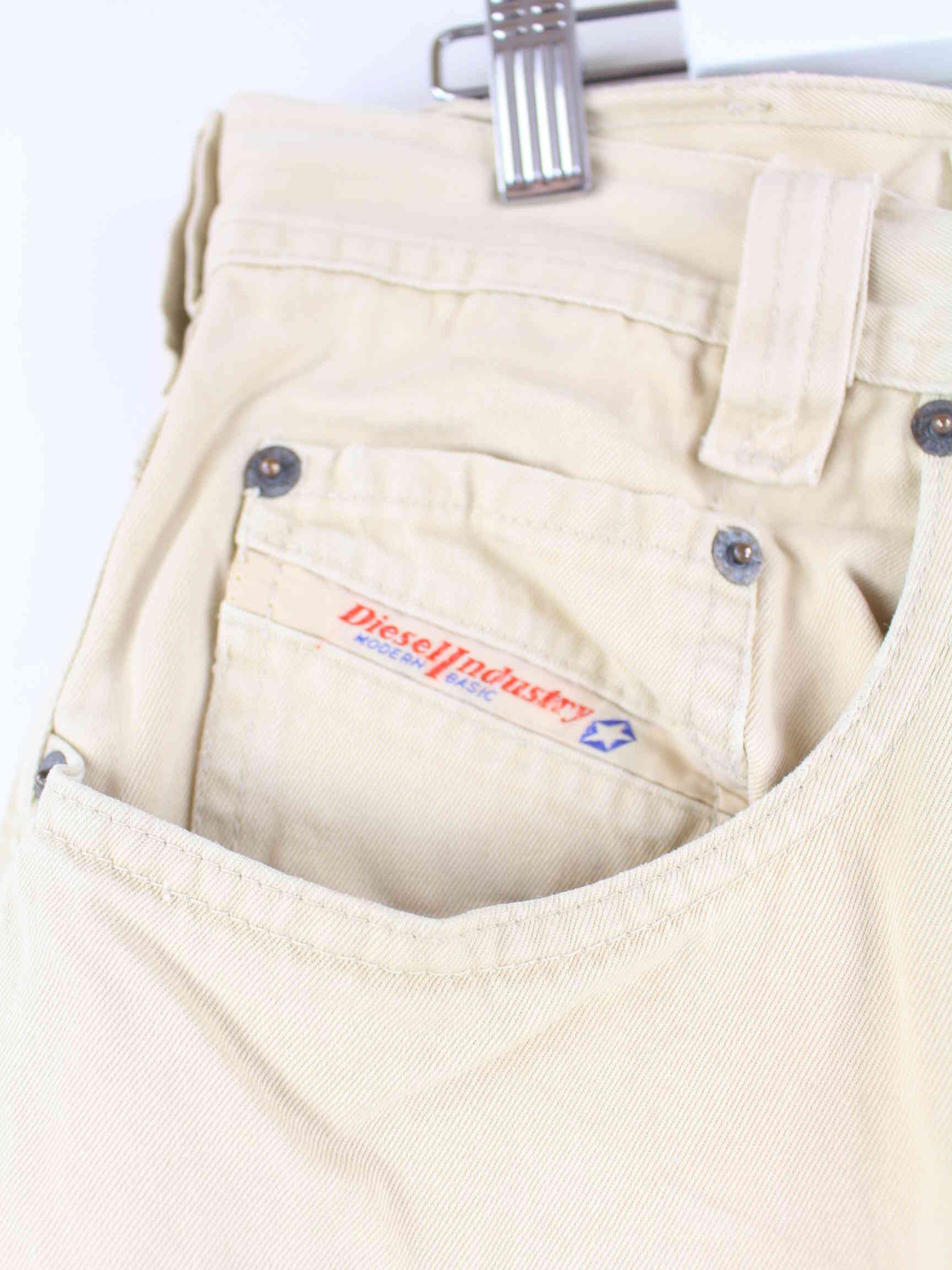 Diesel 90s Vintage Saddle Jeans Beige (detail image 1)