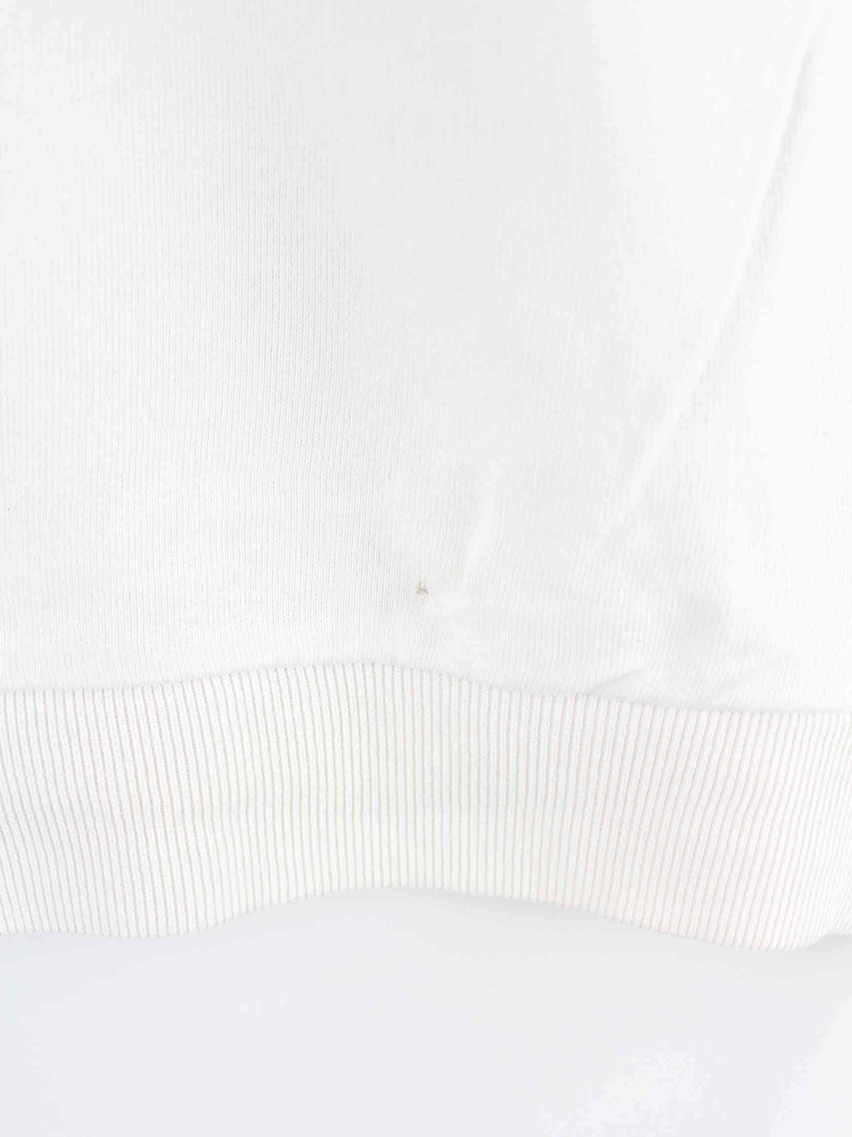 Kappa 90s Vintage Embroidered Sweater Weiß L (detail image 2)