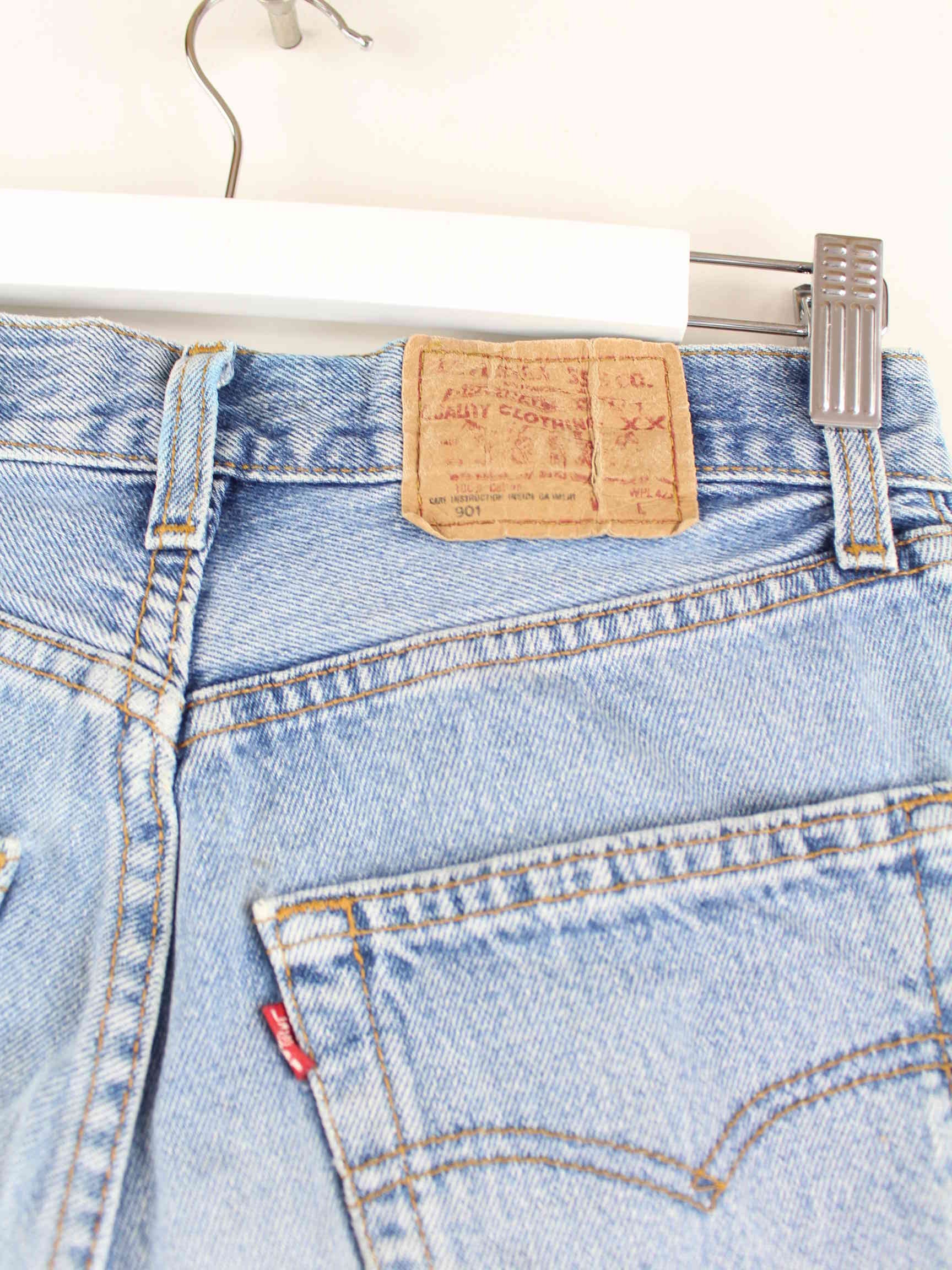 Levi's 901 Jorts/Jeans Shorts Blau (detail image 2)