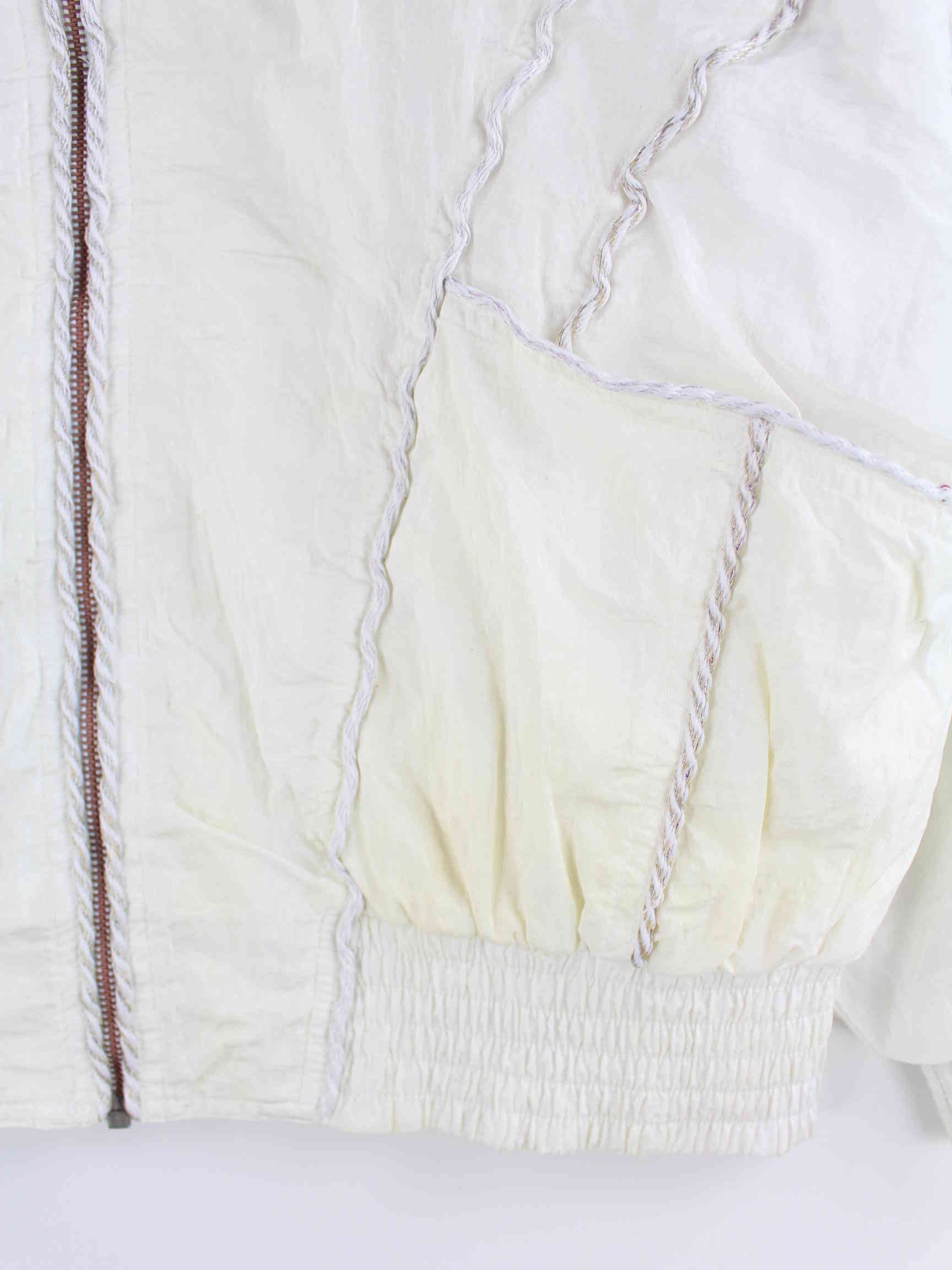 Vintage 80s Sun Jacke Beige M (detail image 2)