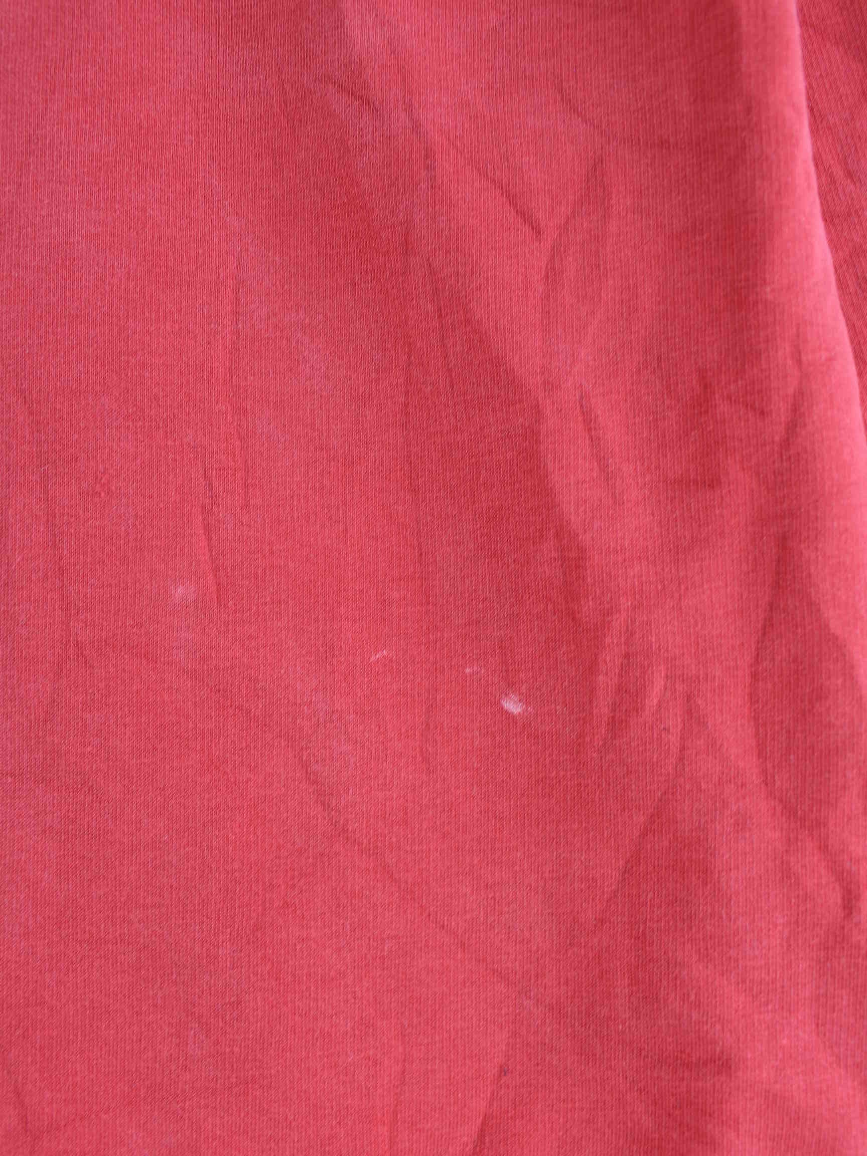 Nike 90s Vintage Big Swoosh Embroidered Sweater Rot S (detail image 4)