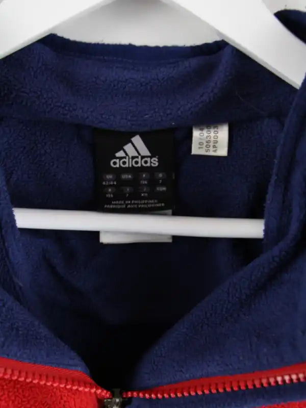 Adidas Fleece Rot XL – Etikett