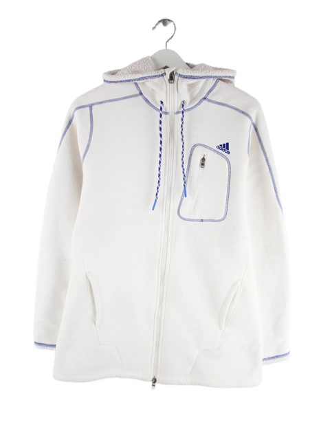 Adidas Fleece Weiß XL – Vorderseite