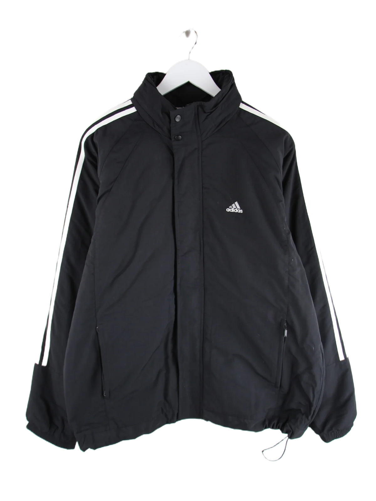 Adidas Jacke Schwarz M – Vorderseite