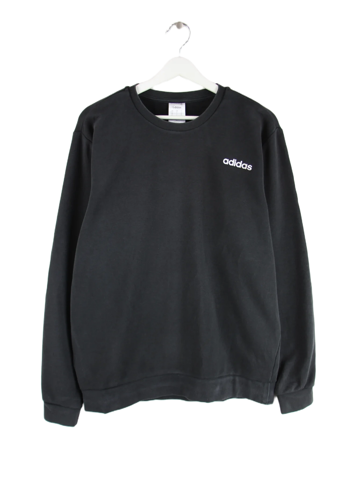 Adidas Sweater Schwarz L – Vorderseite