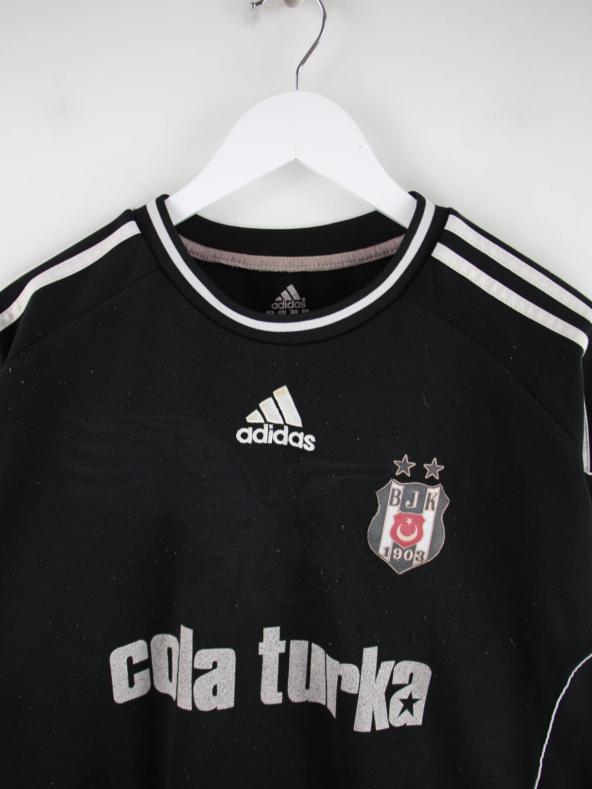 Adidas Sweater Schwarz XL – Detailansicht Vorderseite