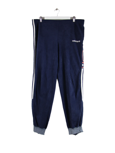 Adidas Track Pants Blau M – Vorderseite