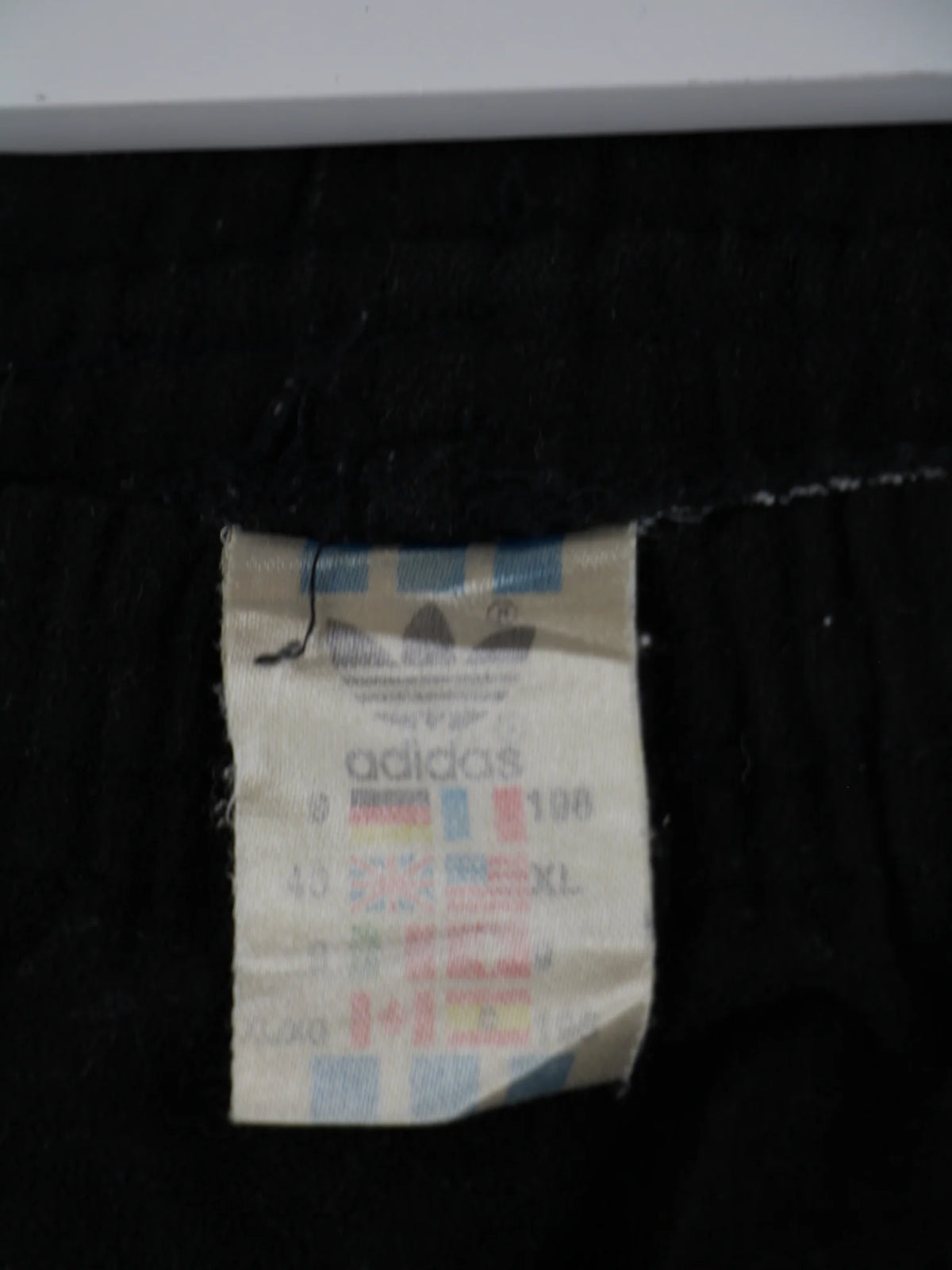 Adidas Track Pants Schwarz XL – Etikett