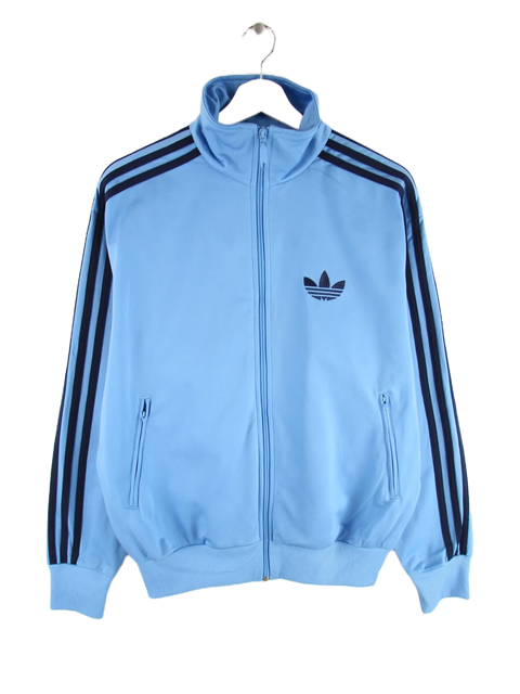 Adidas Trainingsjacke Blau S – Vorderseite