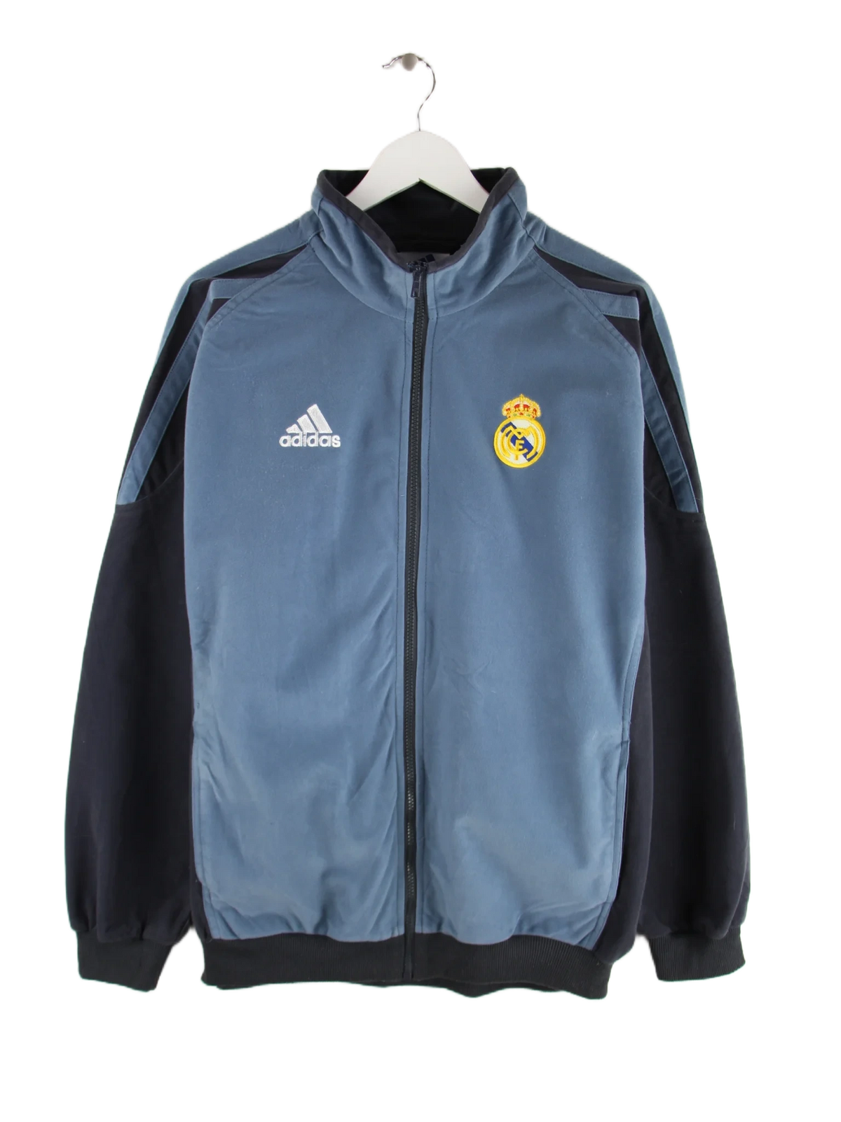 Adidas Trainingsjacke Blau XXL – Vorderseite