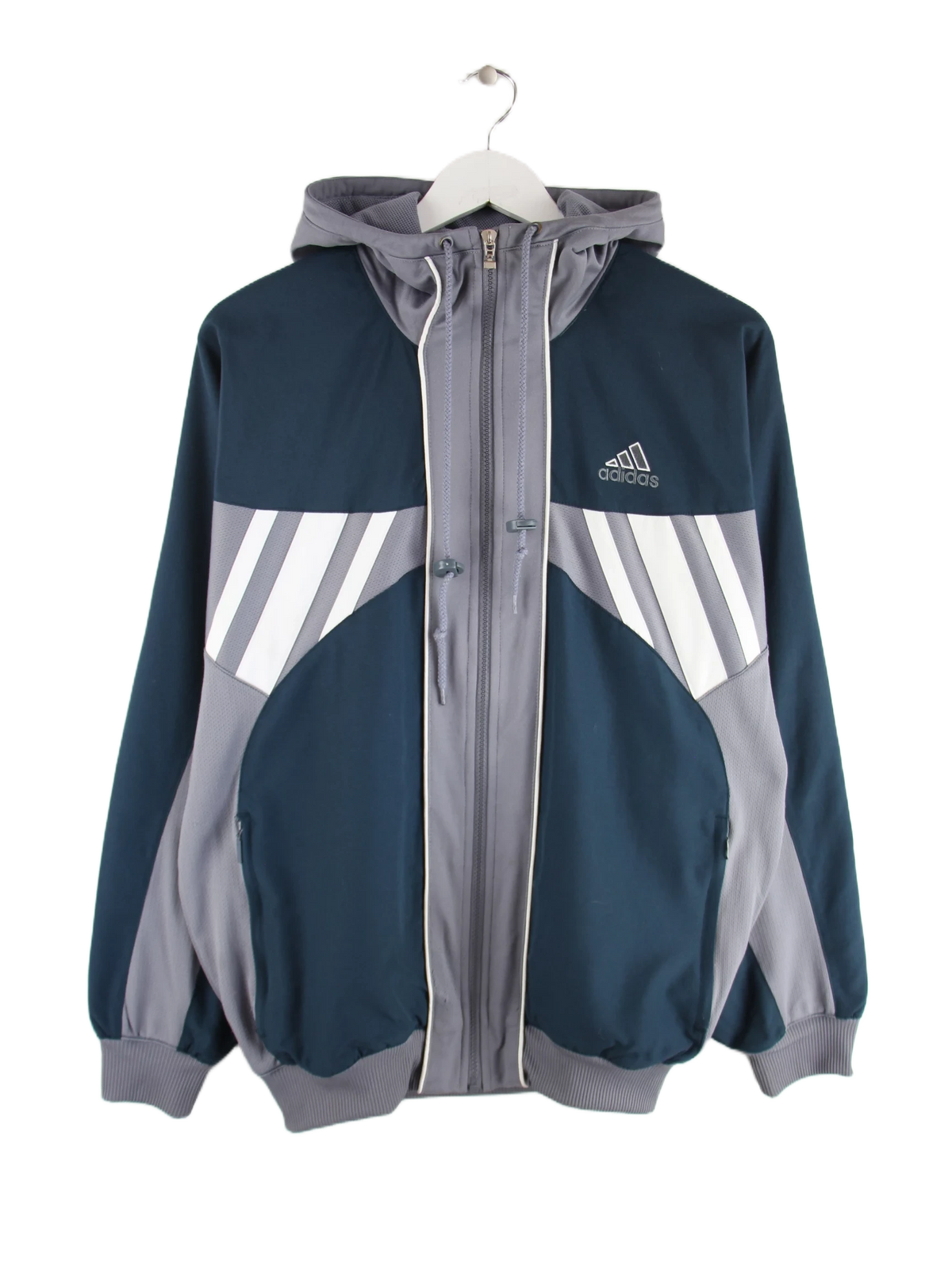 Adidas Trainingsjacke Mehrfarbig L – Vorderseite