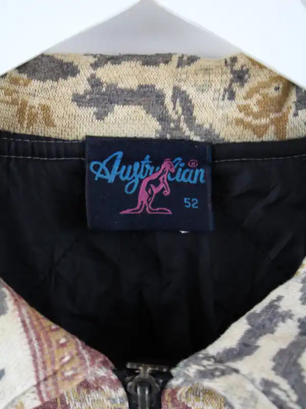 Australian Leichte Jacke Mehrfarbig XL – Etikett