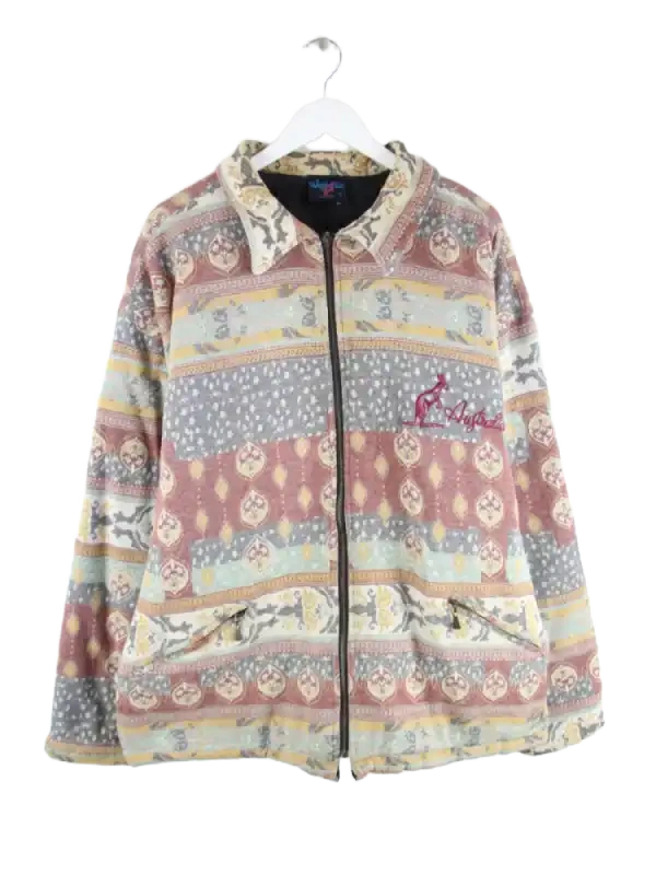 Australian Leichte Jacke Mehrfarbig XL – Vorderseite