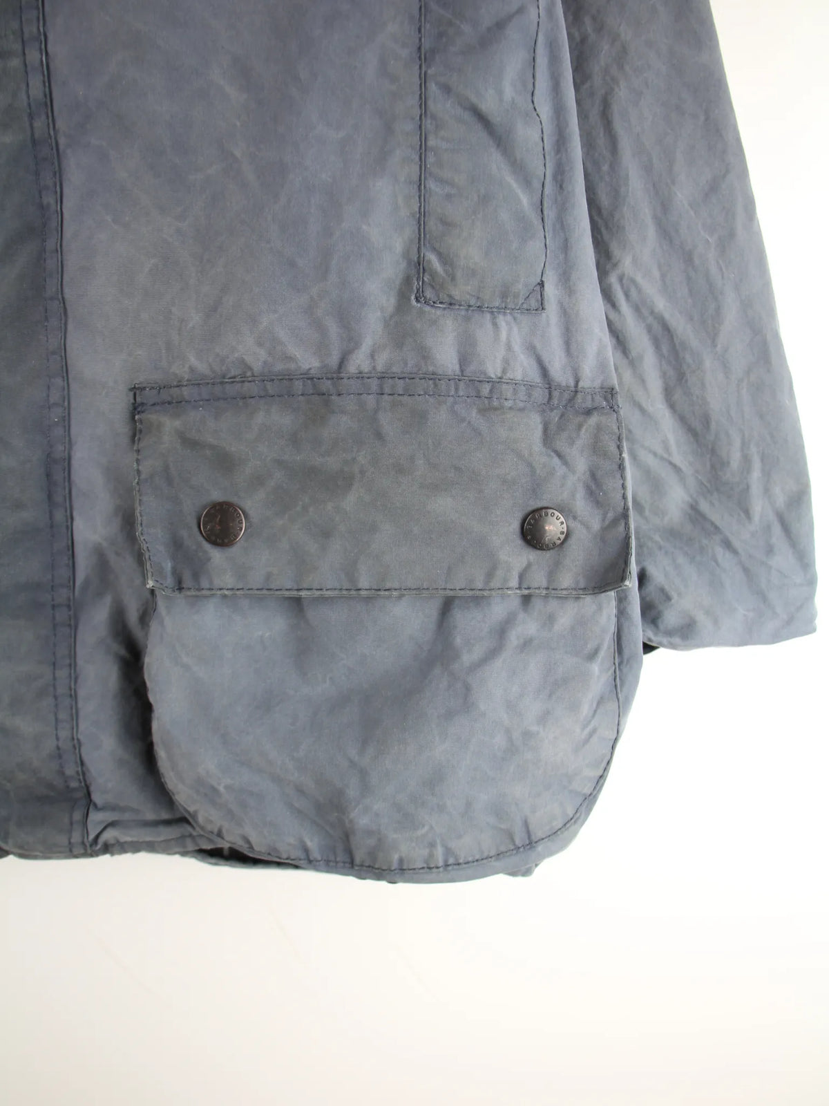 Barbour Jacke Blau XXL – Detailbild 2
