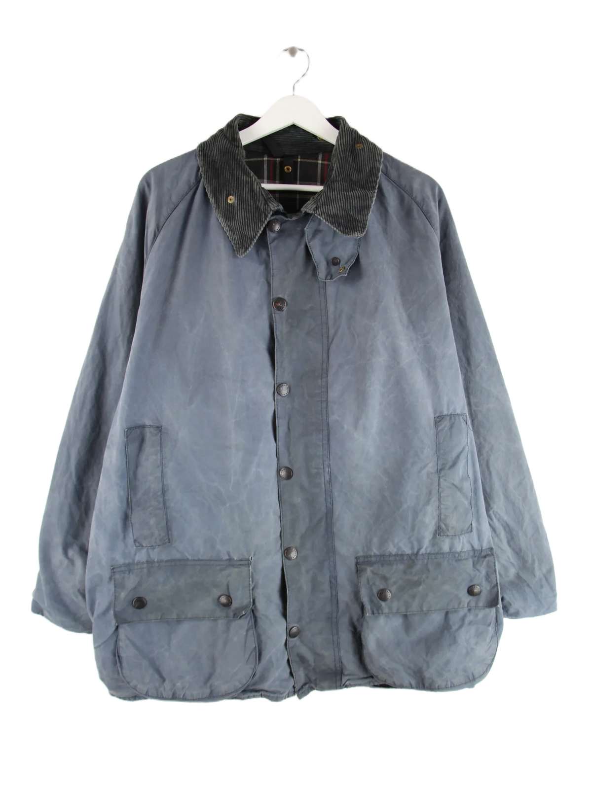 Barbour Jacke Blau XXL – Vorderseite