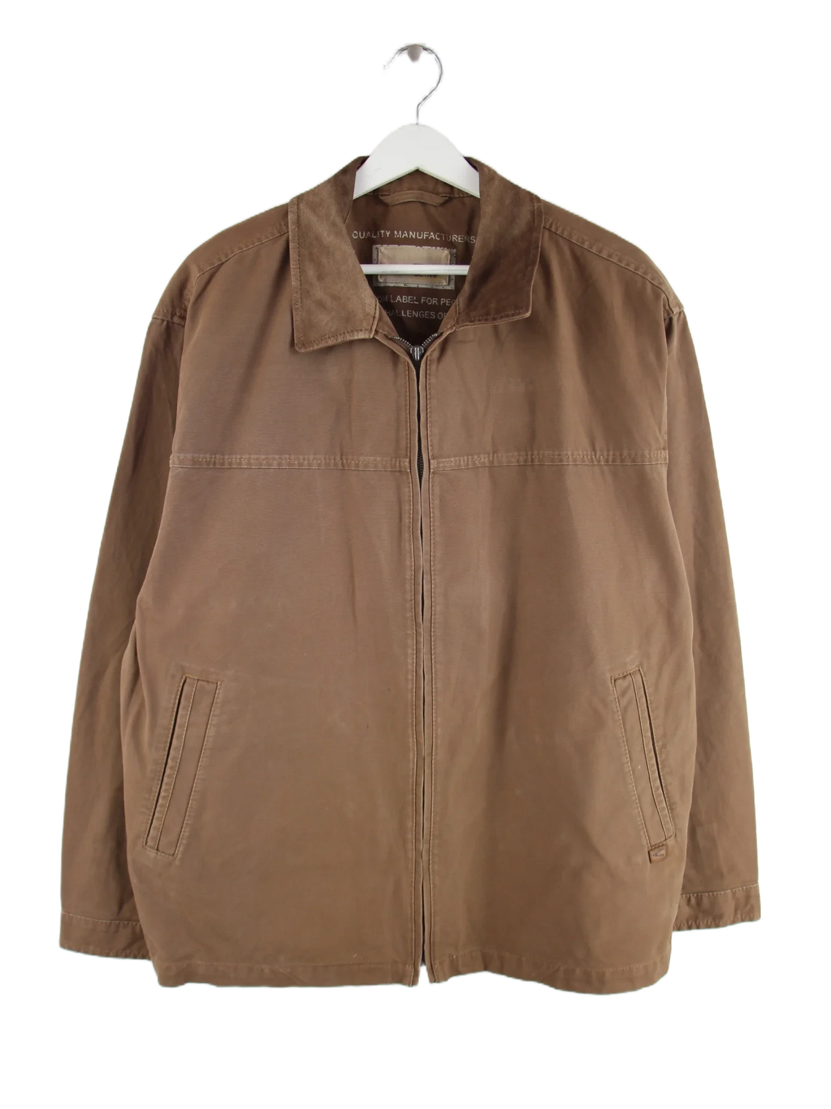 Camel Jeansjacke Braun XL – Vorderseite
