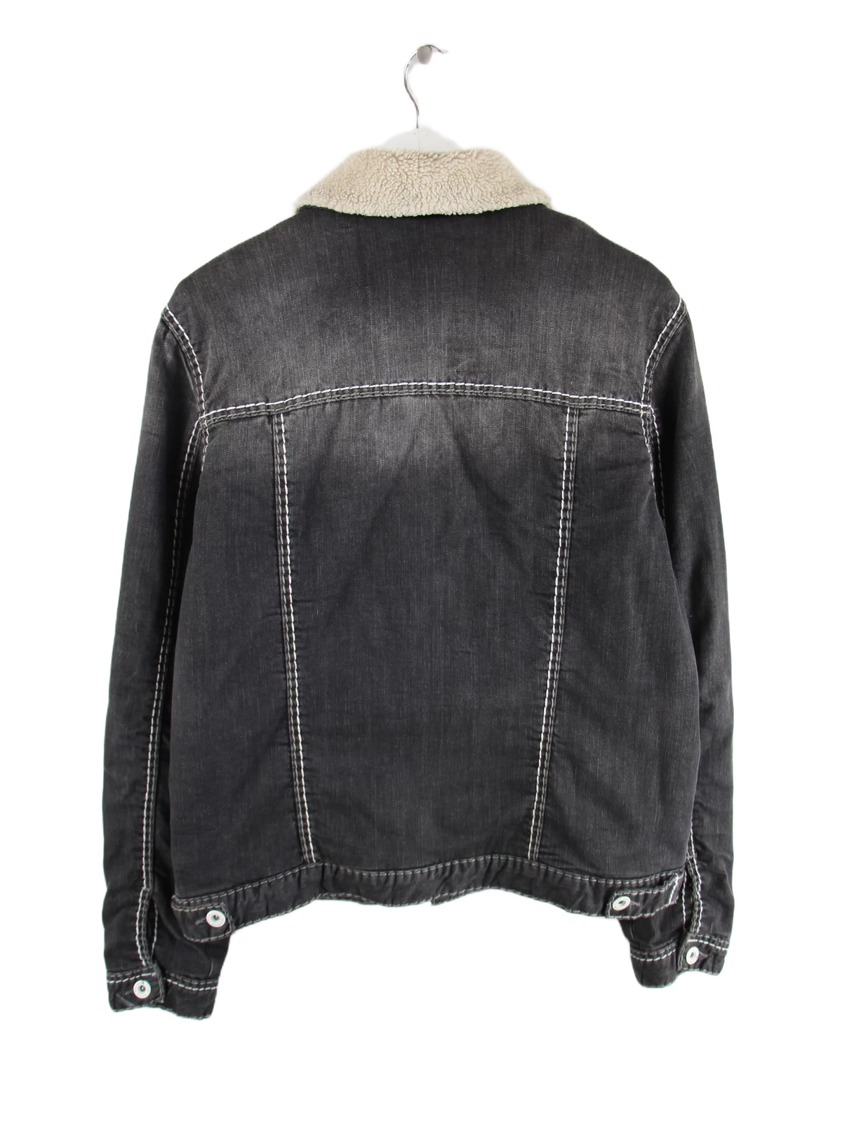 Camp David Jeansjacke Schwarz M – Rückseite