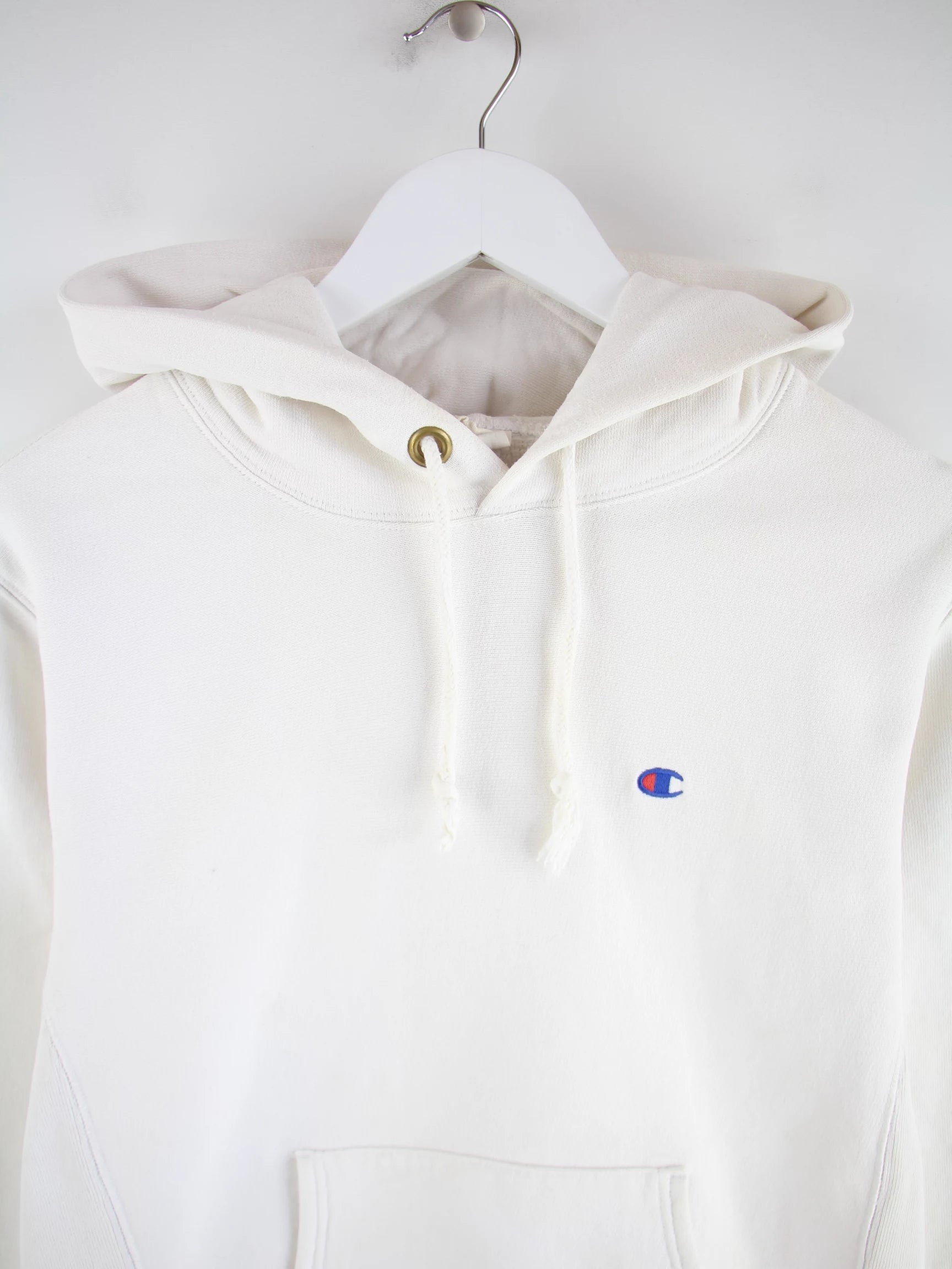 Champion Hoodie Weiß L – Detailbild 2