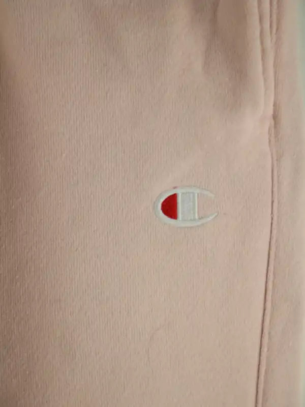 Champion Jogginghose Pink L – Detailansicht Vorderseite