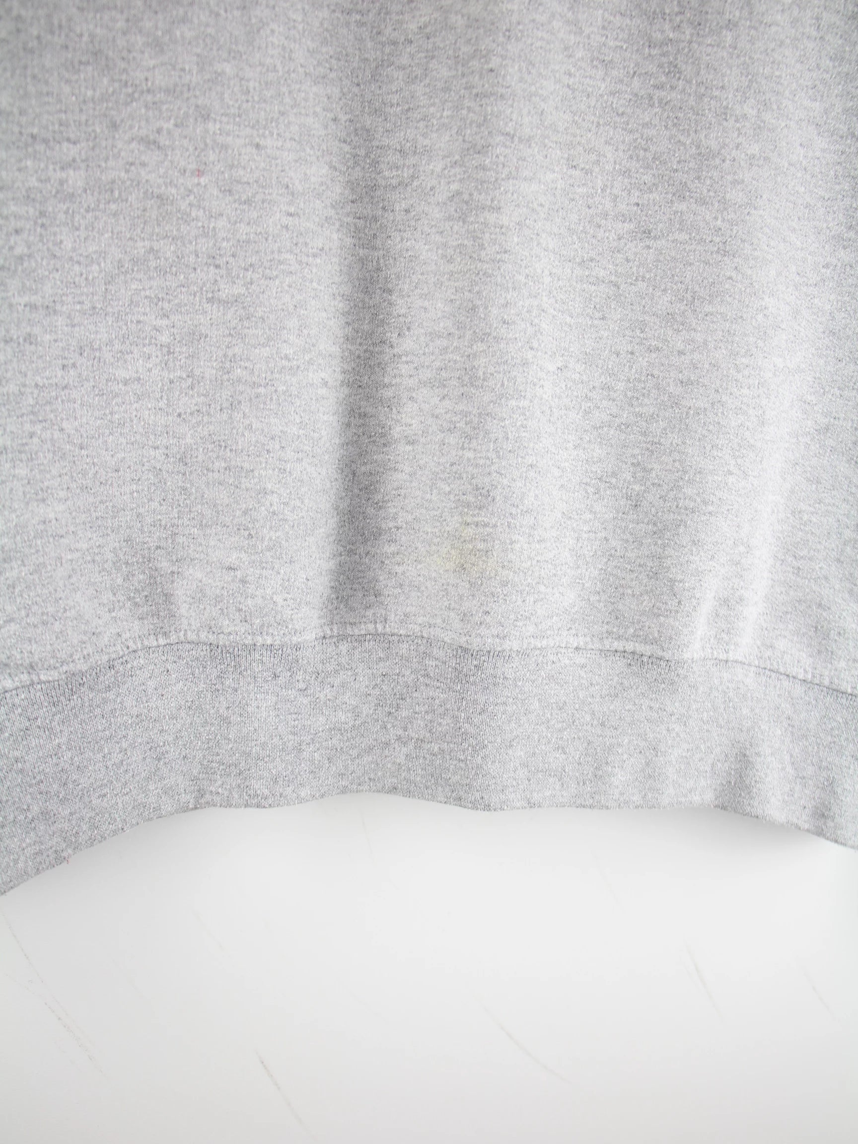 Champion Sweater Grau L – Etikett
