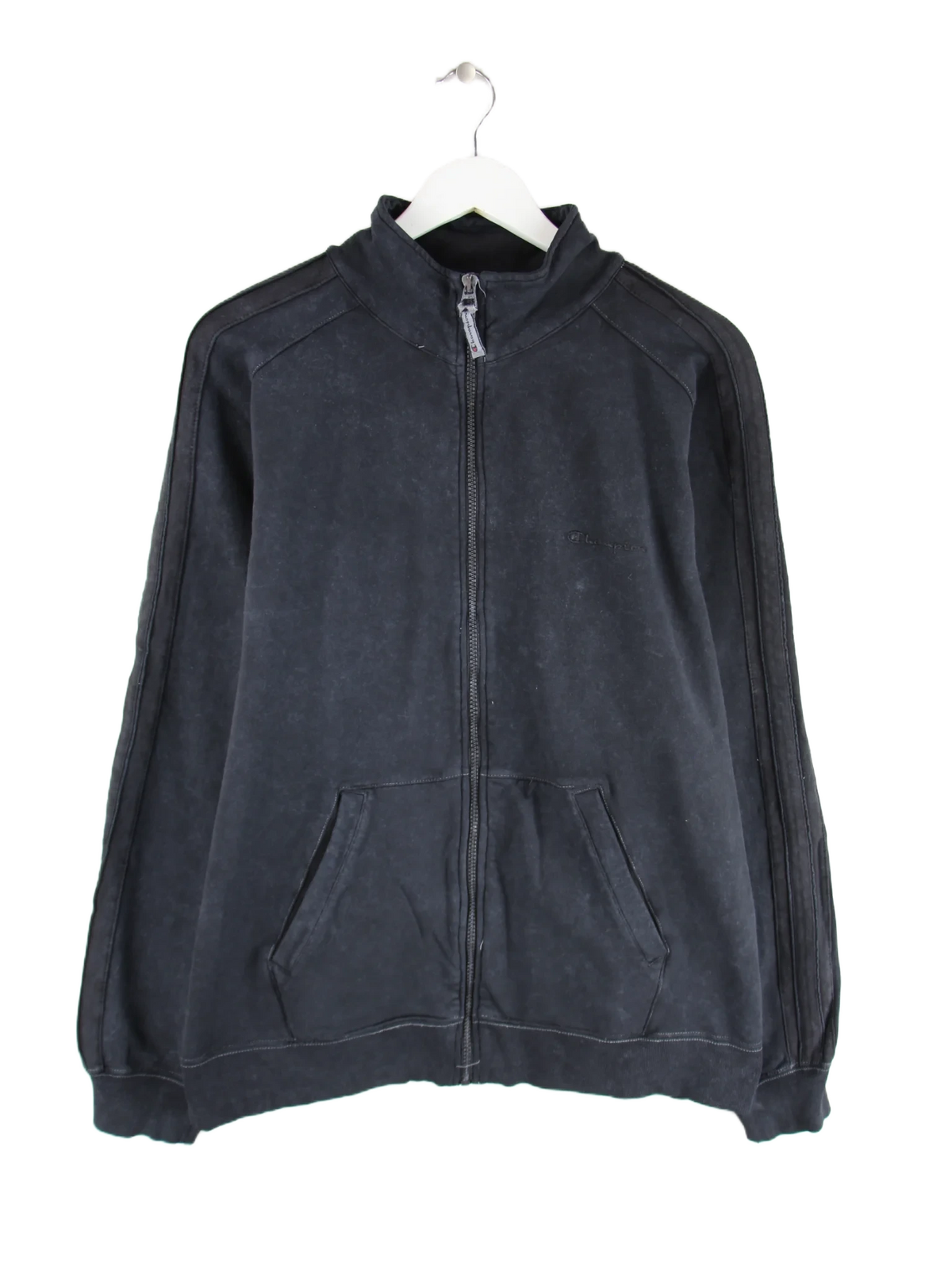 Champion Sweatjacke Grau XXL – Vorderseite